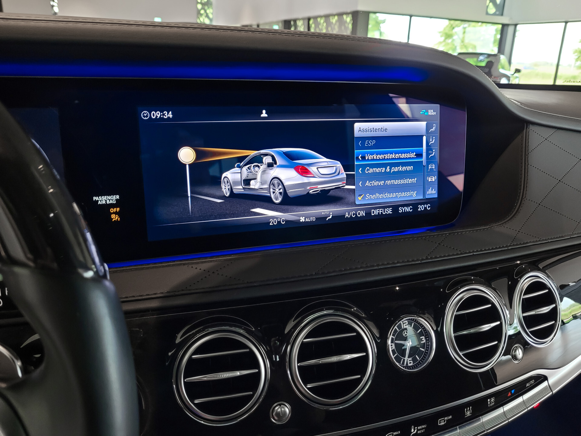 Mercedes-Benz S-Klasse 560 Lang 4-M AMG Exclusive|4*massage/koeling|20"|entertainment|standkachel|HUD|nachtzicht Foto 20