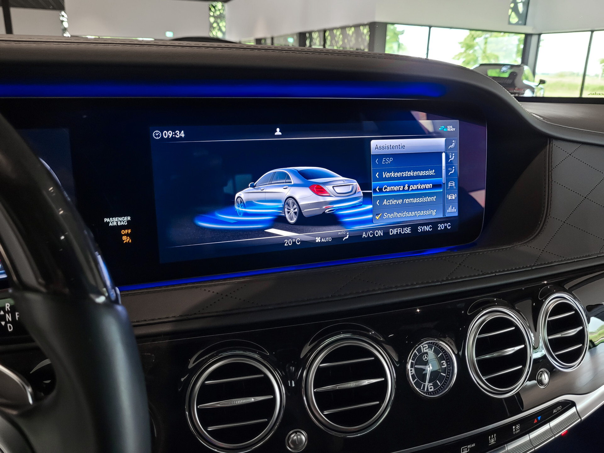 Mercedes-Benz S-Klasse 560 Lang 4-M AMG Exclusive|4*massage/koeling|20"|entertainment|standkachel|HUD|nachtzicht Foto 22