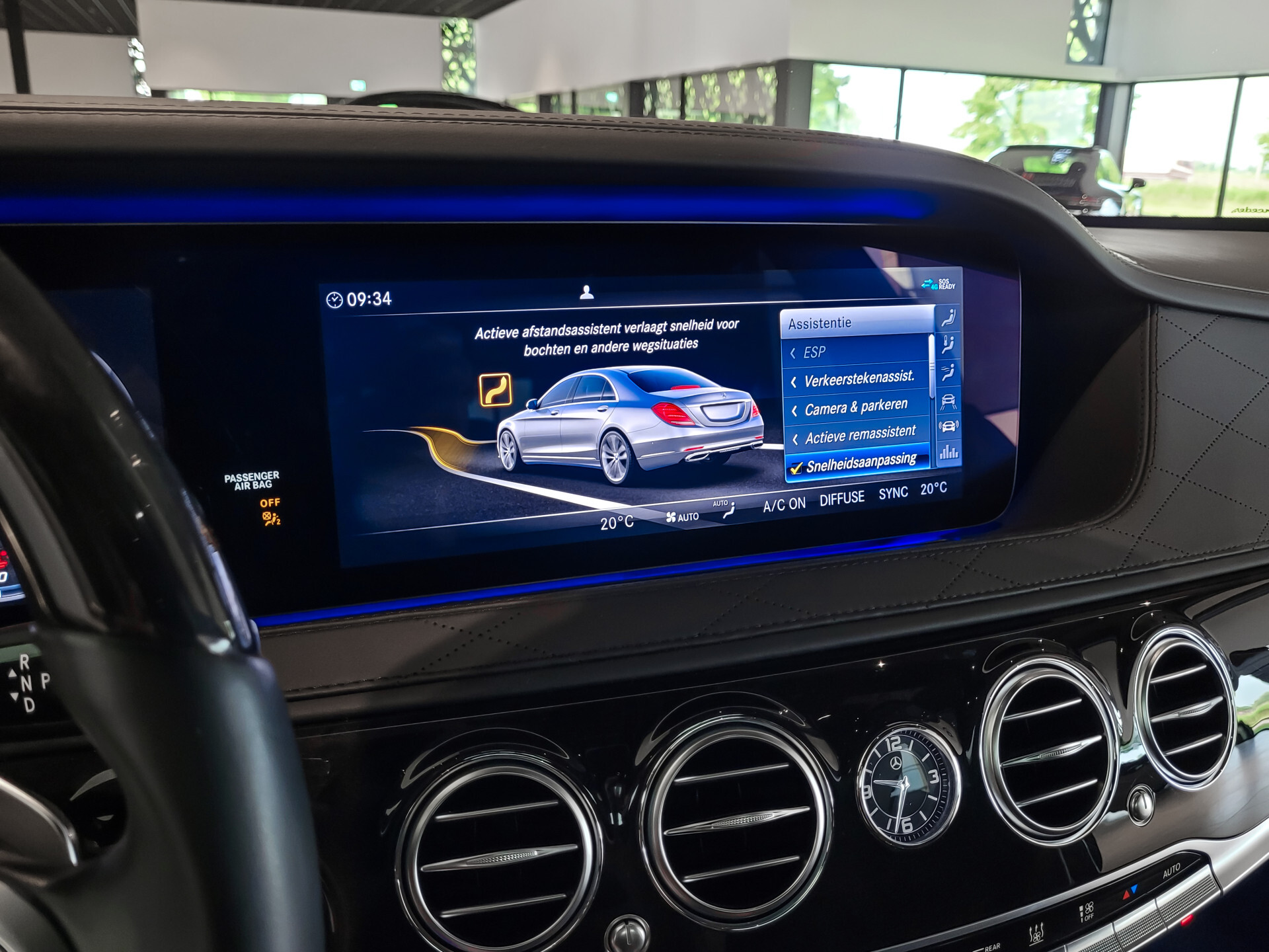 Mercedes-Benz S-Klasse 560 Lang 4-M AMG Exclusive|4*massage/koeling|20"|entertainment|standkachel|HUD|nachtzicht Foto 26