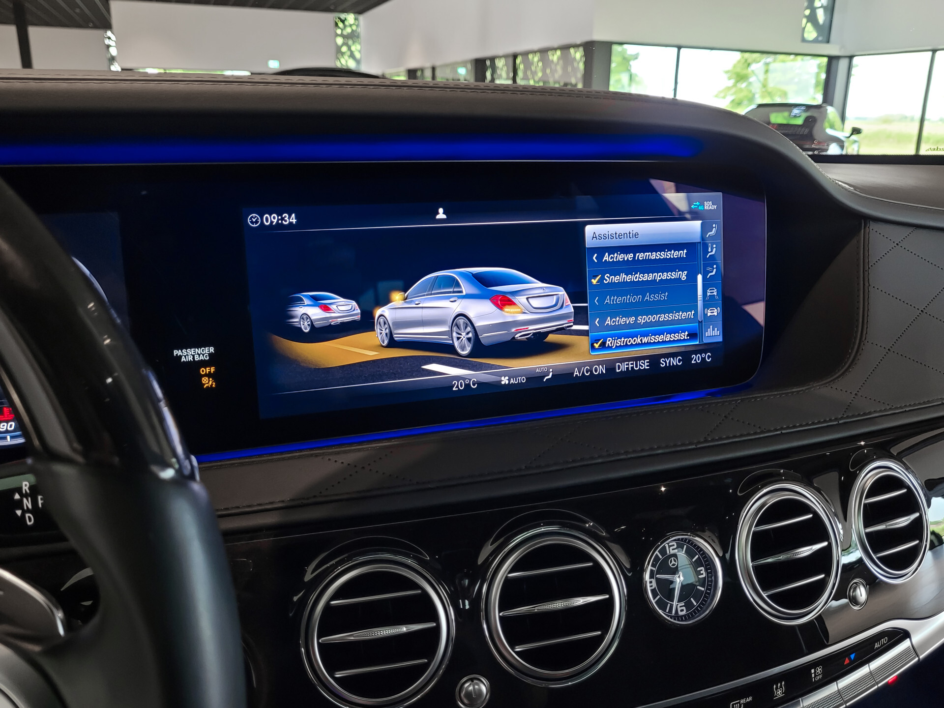 Mercedes-Benz S-Klasse 560 Lang 4-M AMG Exclusive|4*massage/koeling|20"|entertainment|standkachel|HUD|nachtzicht Foto 30