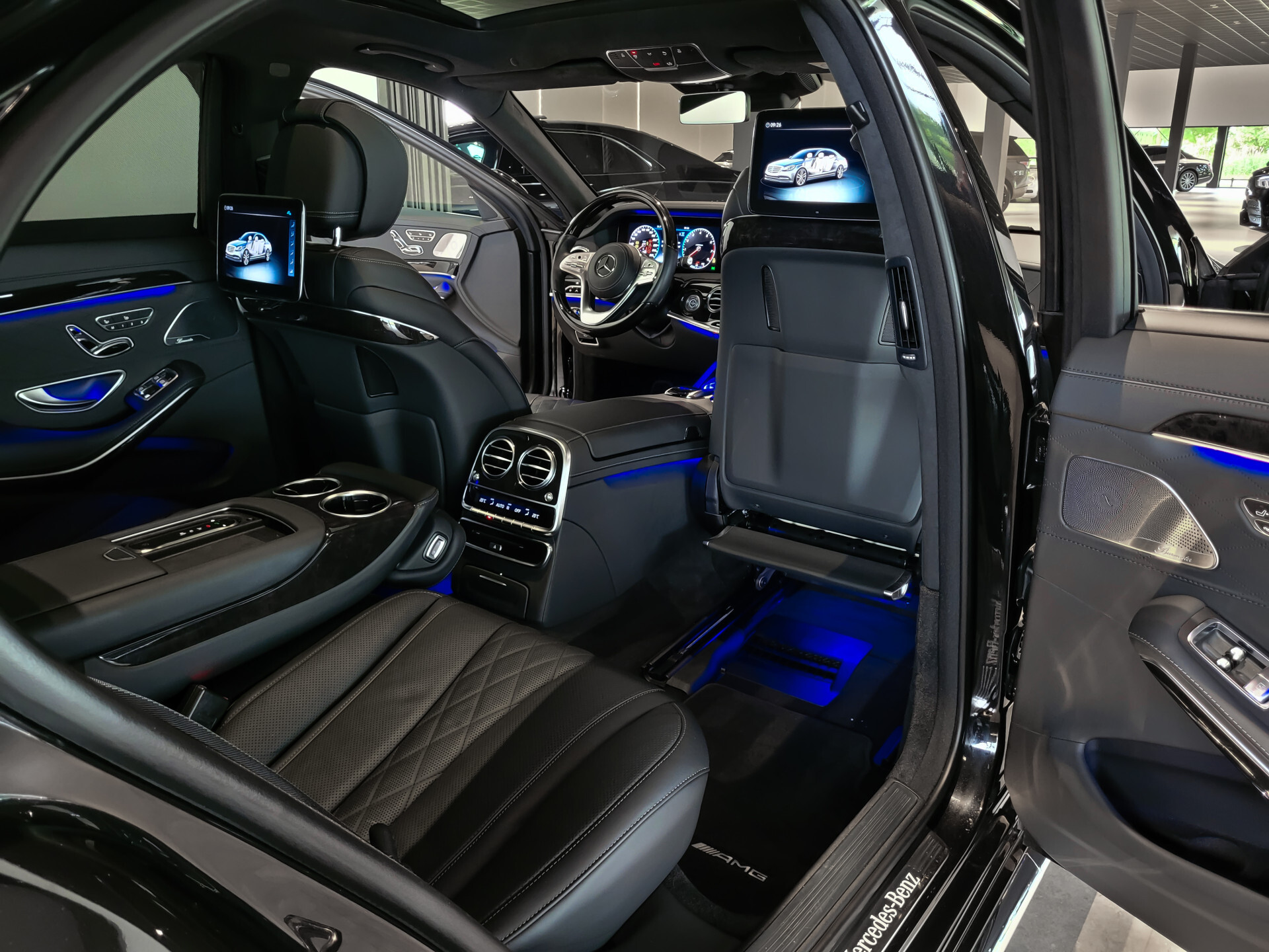 Mercedes-Benz S-Klasse 560 Lang 4-M AMG Exclusive|4*massage/koeling|20"|entertainment|standkachel|HUD|nachtzicht Foto 31