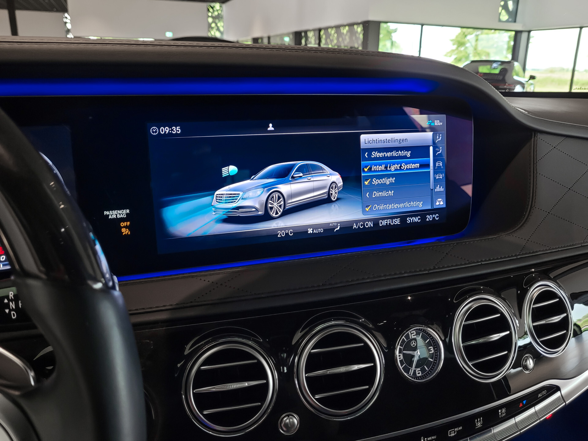 Mercedes-Benz S-Klasse 560 Lang 4-M AMG Exclusive|4*massage/koeling|20"|entertainment|standkachel|HUD|nachtzicht Foto 38