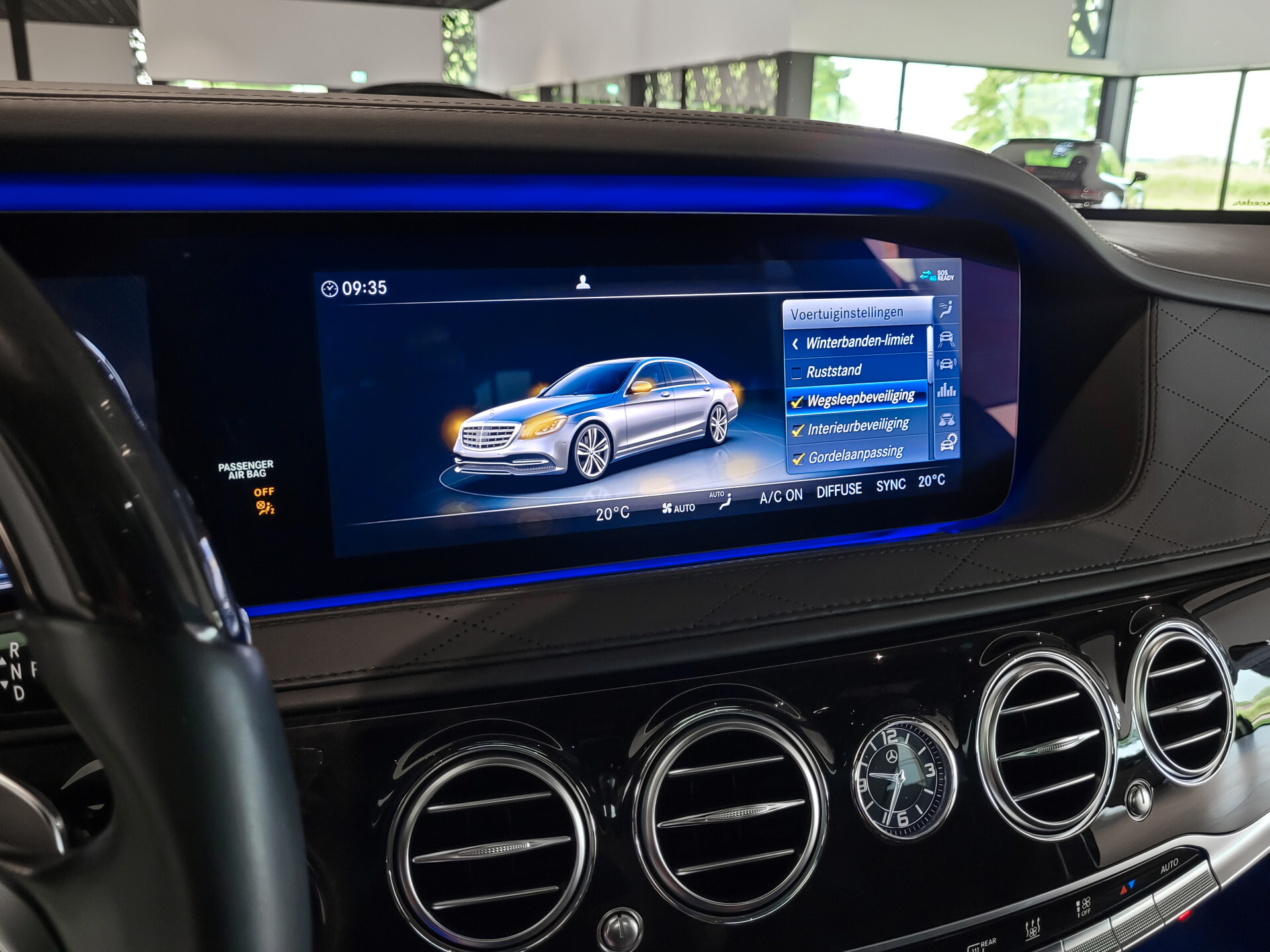 Mercedes-Benz S-Klasse 560 Lang 4-M AMG Exclusive|4*massage/koeling|20"|entertainment|standkachel|HUD|nachtzicht Foto 40