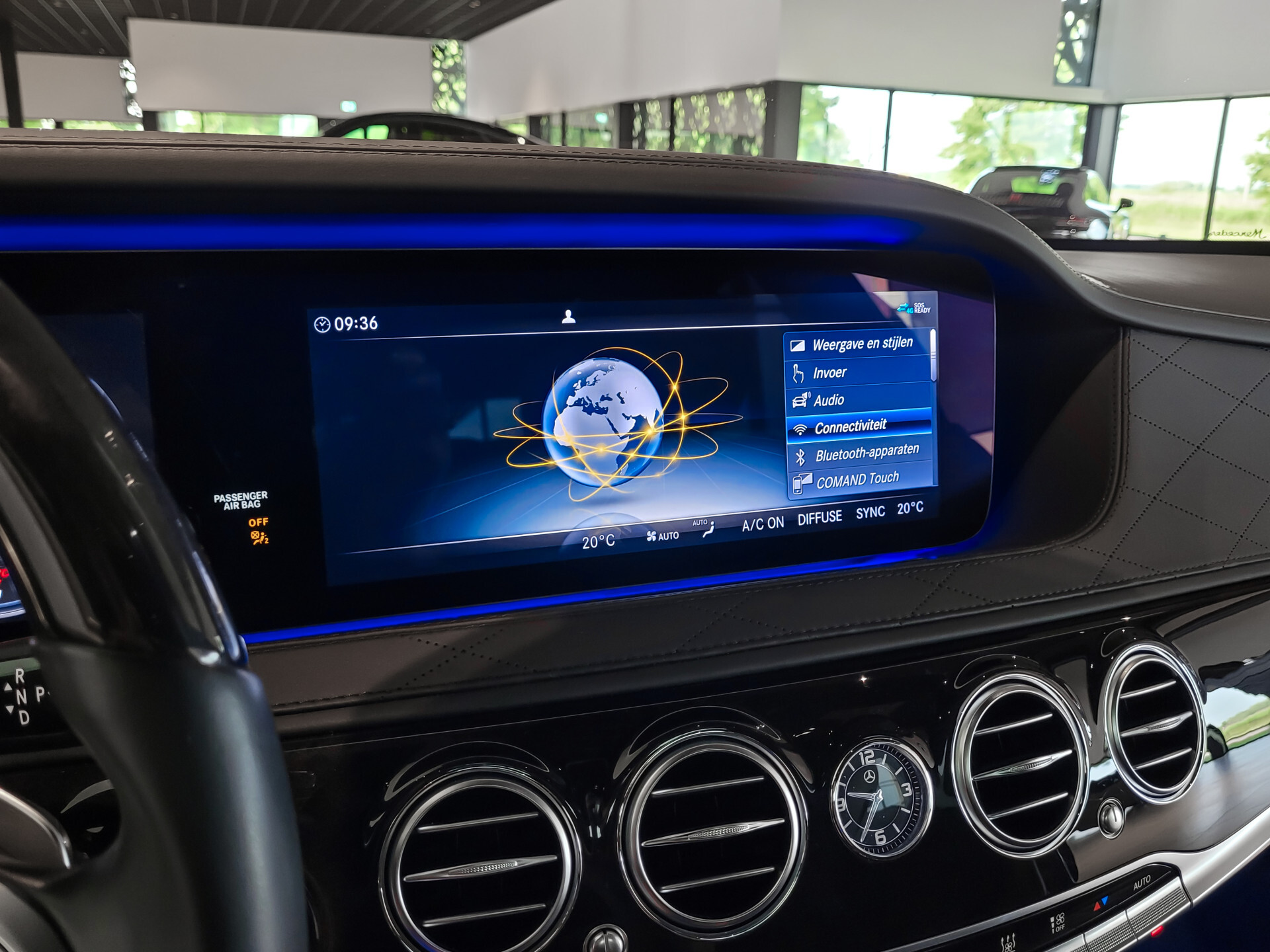 Mercedes-Benz S-Klasse 560 Lang 4-M AMG Exclusive|4*massage/koeling|20"|entertainment|standkachel|HUD|nachtzicht Foto 44