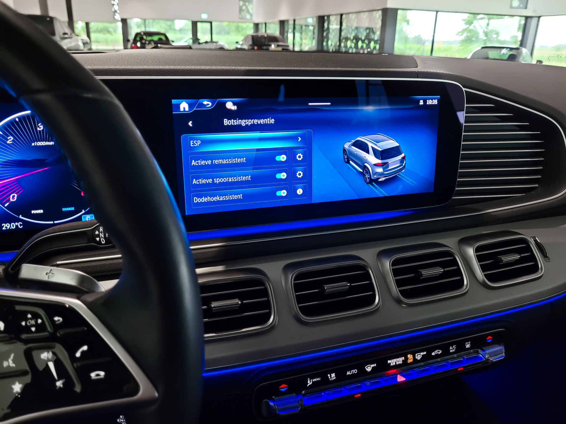 Mercedes-Benz GLE 450 d 4-M AMG 7-Pers|Keyless|ACC|HUD|Standkachel|360|Stoelkoeling|Pano|Luchtvering|Air-Balance Foto 17
