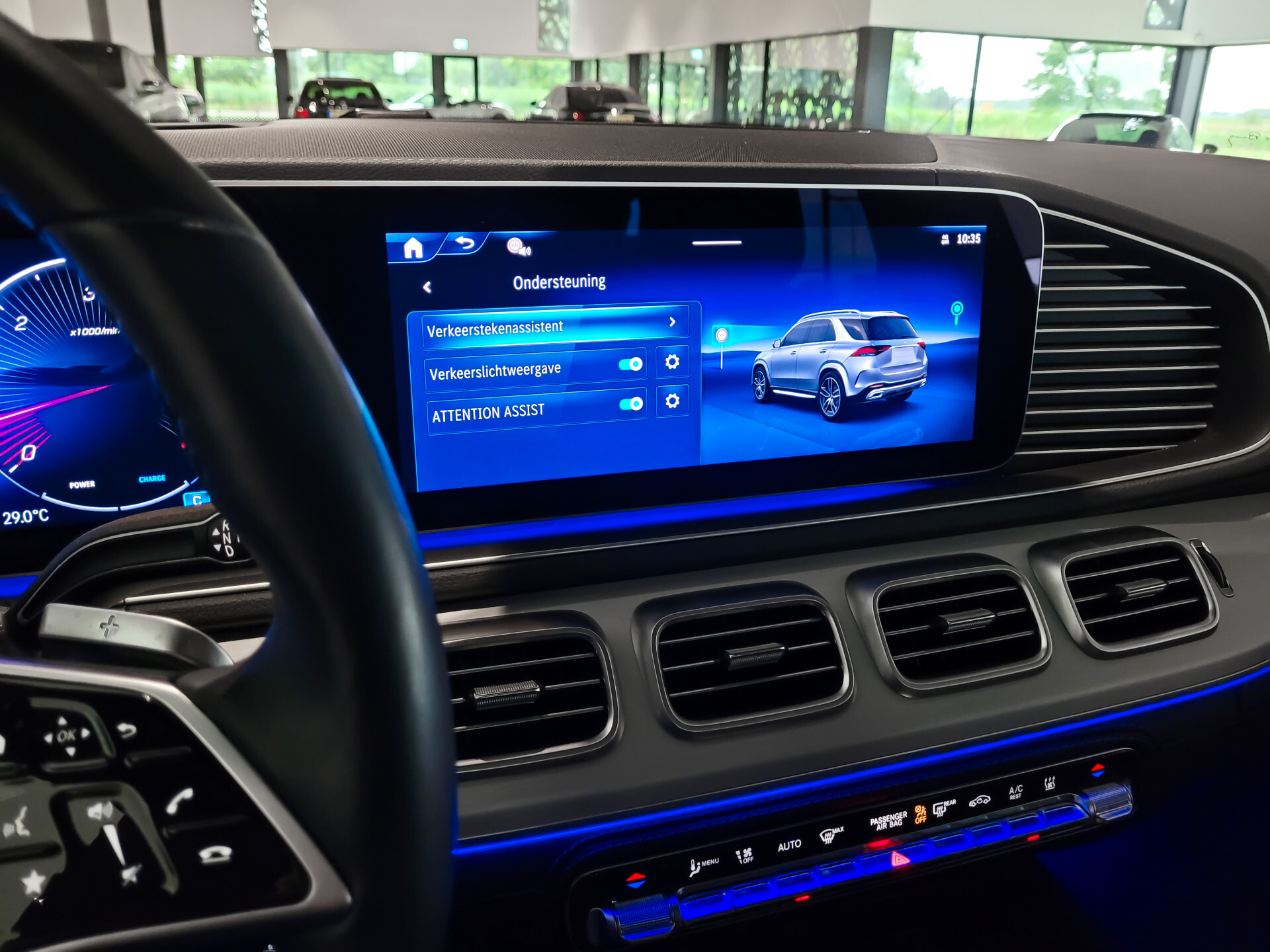 Mercedes-Benz GLE 450 d 4-M AMG 7-Pers|Keyless|ACC|HUD|Standkachel|360|Stoelkoeling|Pano|Luchtvering|Air-Balance Foto 19