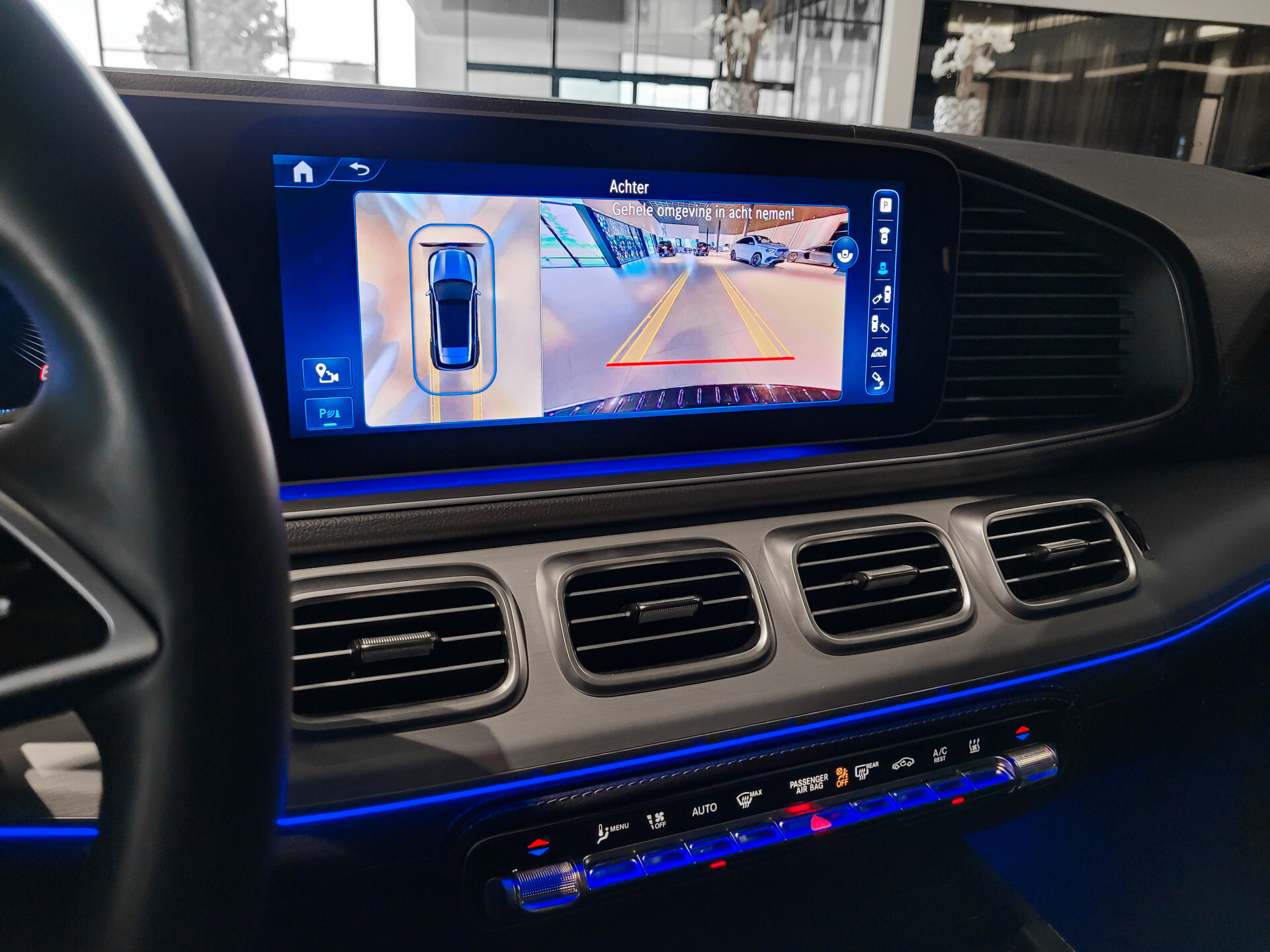 Mercedes-Benz GLE 450 d 4-M AMG 7-Pers|Keyless|ACC|HUD|Standkachel|360|Stoelkoeling|Pano|Luchtvering|Air-Balance Foto 39