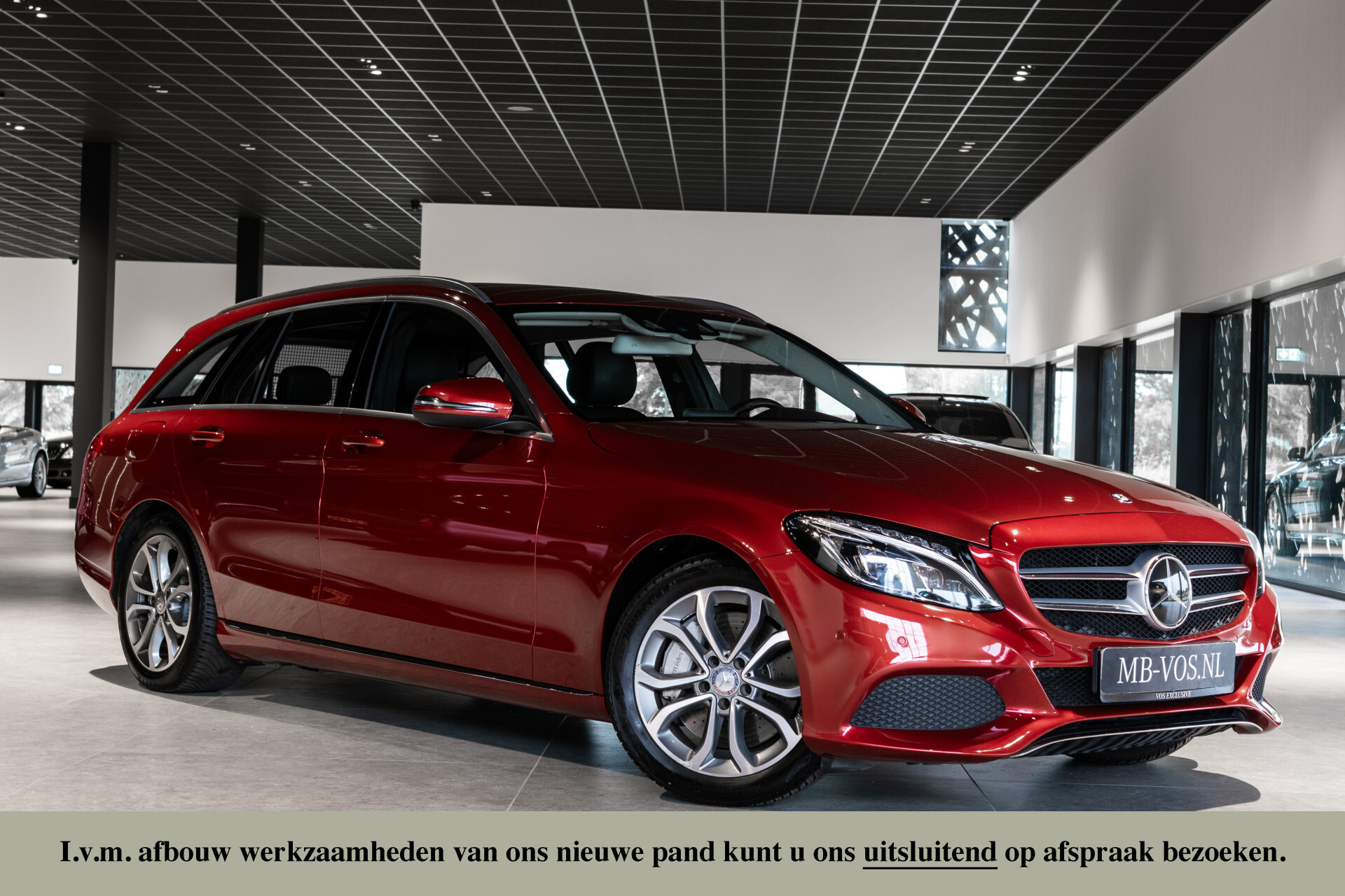 Mercedes-Benz C-Klasse Estate 350 e Lease Edition Distronic|Burmester|Leer|Trekhaak|Camera|Luchtvering|Sfeerverlichting Foto 1