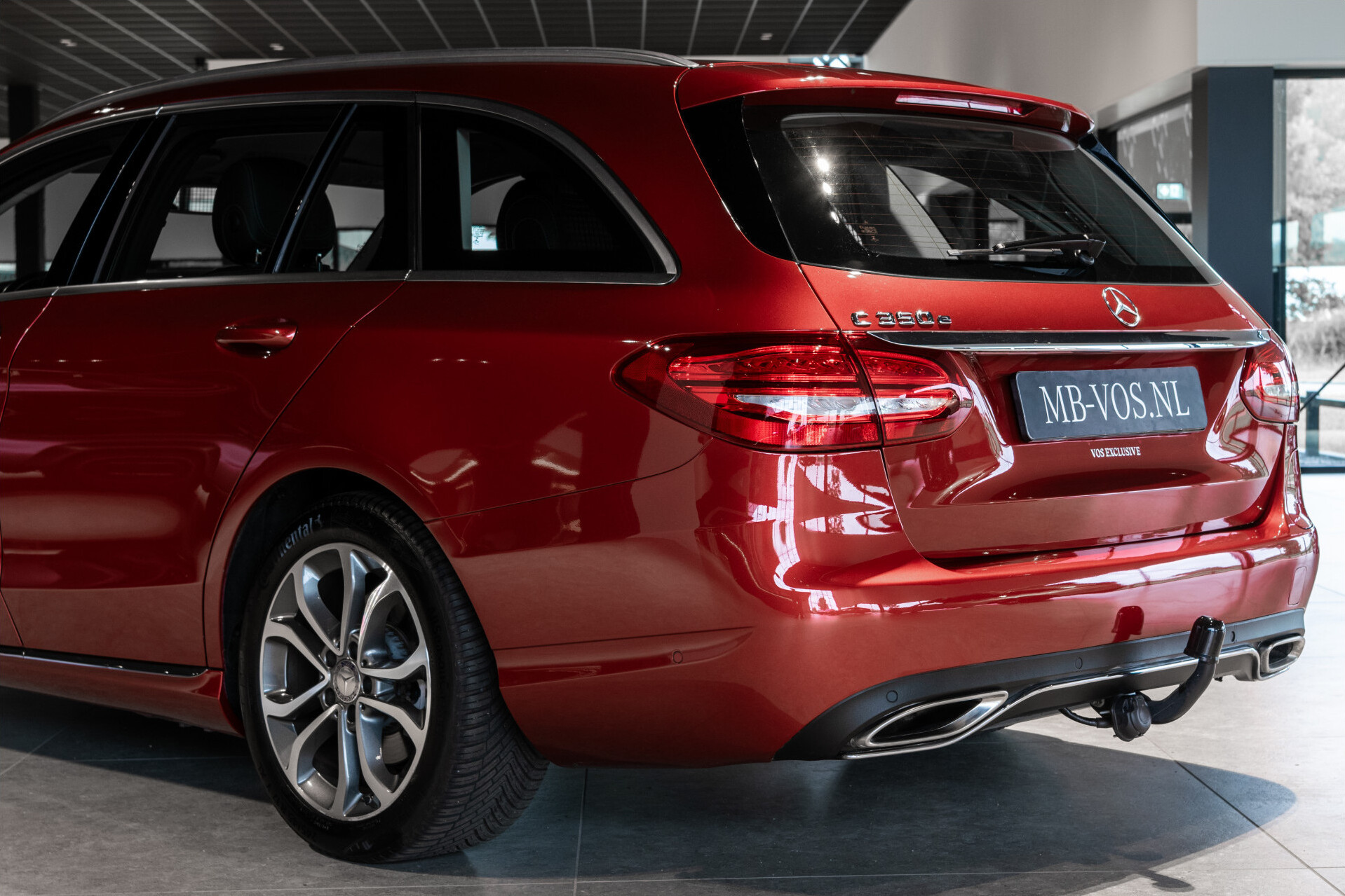 Mercedes-Benz C-Klasse Estate 350 e Lease Edition Distronic|Burmester|Leer|Trekhaak|Camera|Luchtvering|Sfeerverlichting Foto 31