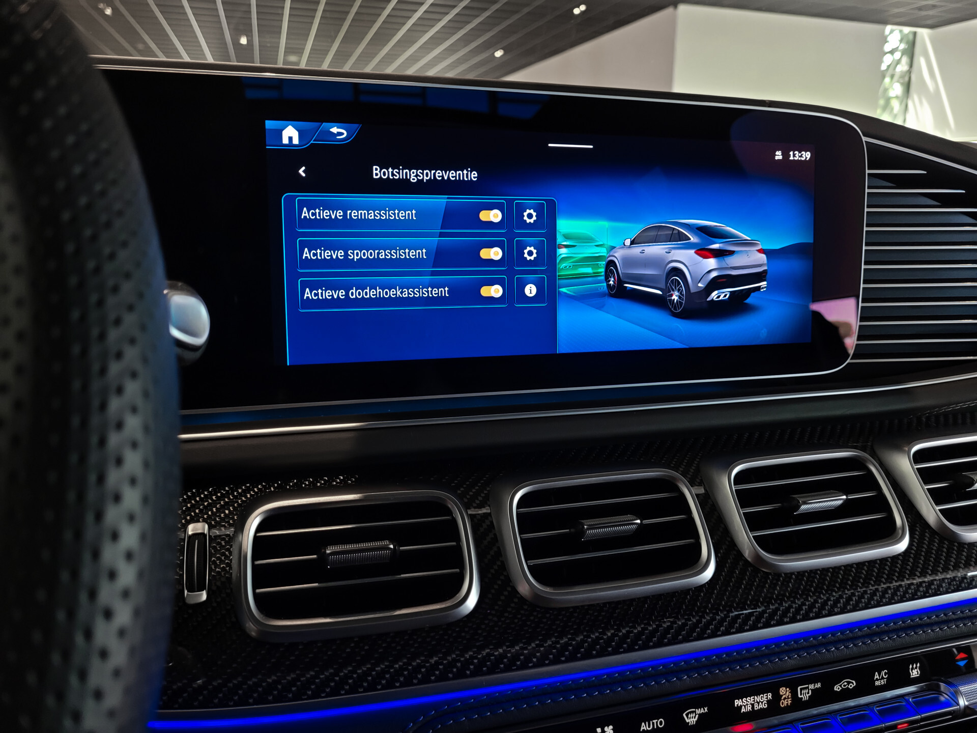 Mercedes-Benz GLE Coupé AMG 63 S 4MATIC+ Carbon|Massage|Softclose|HUD|Ruitleder|DriversPack|ACC|Keyless|Burmester Foto 16
