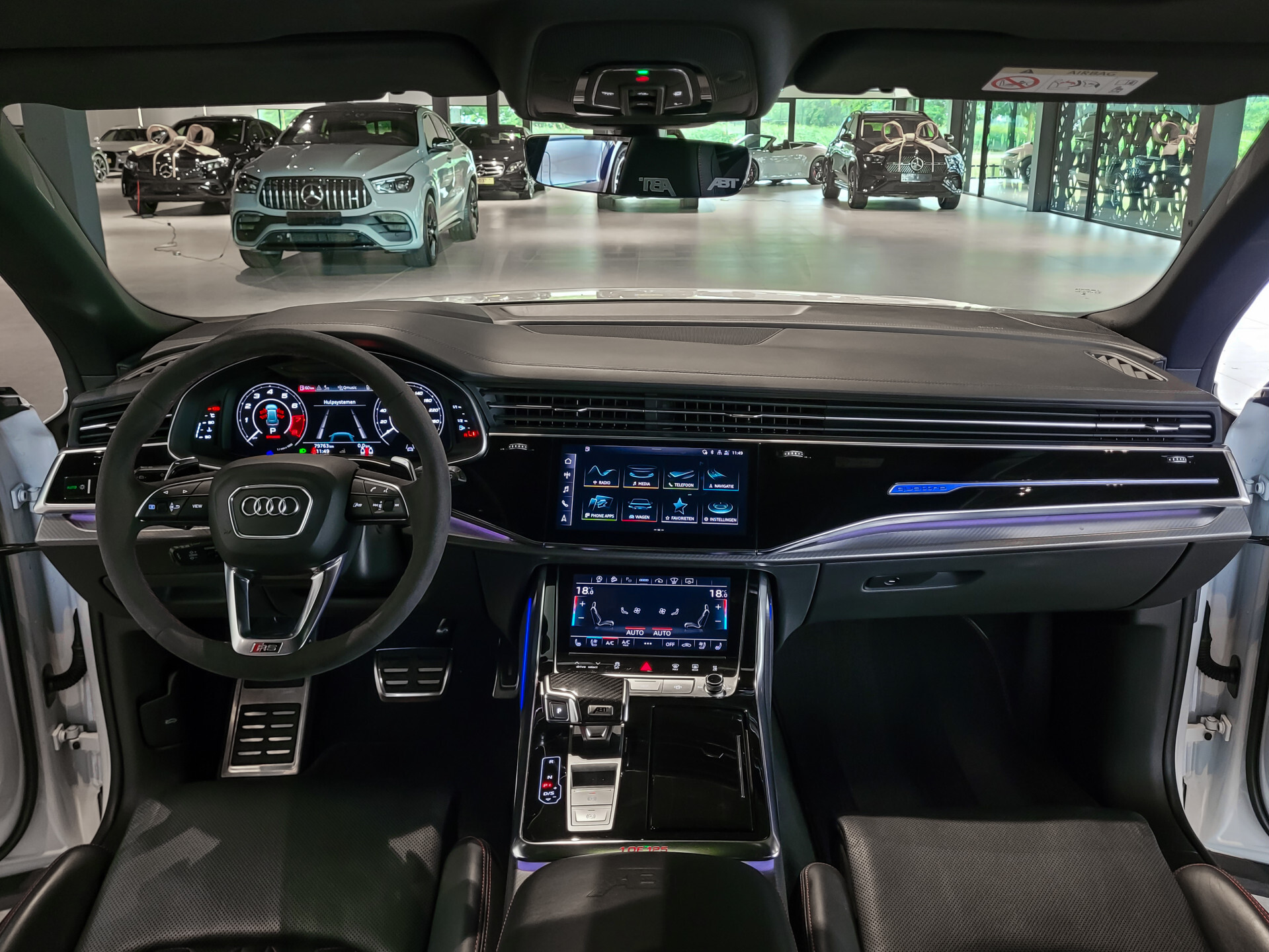 Audi RSQ8-R ABT 1 OF 125 740pk Gletscherwit metallic|Carbon|B&O|Massage|BTW Foto 40