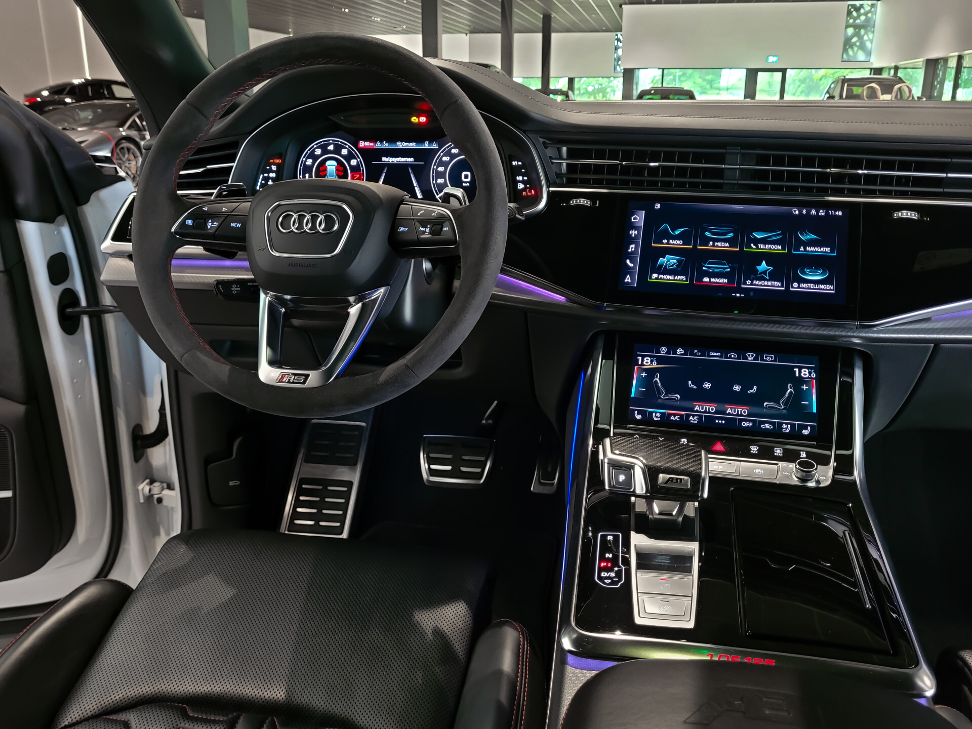 Audi RSQ8-R ABT 1 OF 125 740pk Gletscherwit metallic|Carbon|B&O|Massage|BTW Foto 43