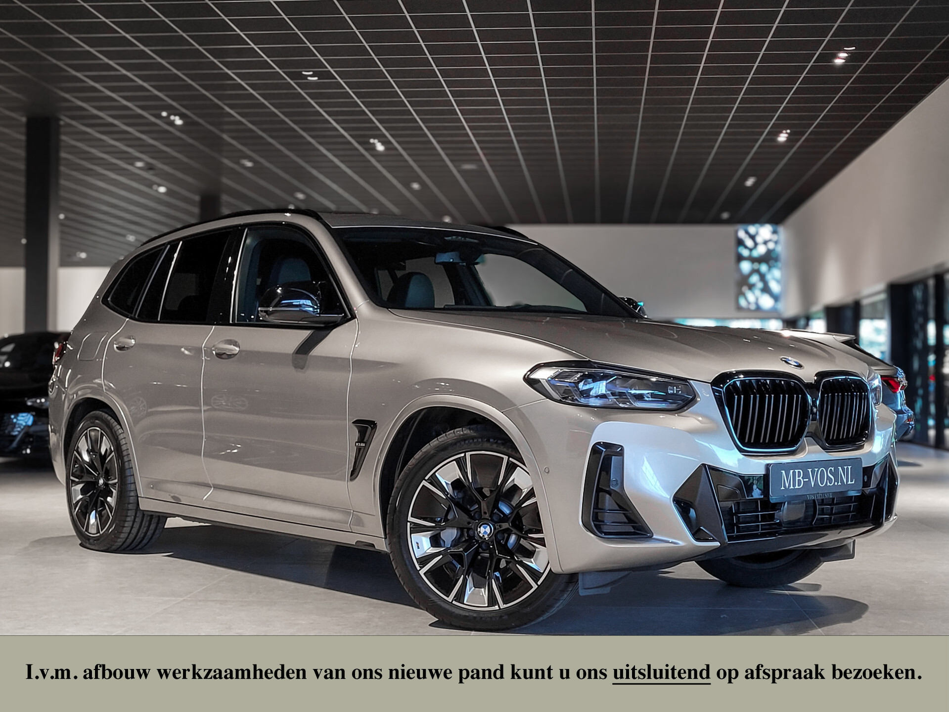 BMW iX3 FACELIFT M Sport High Executive 80 kWh Shadow|Driving Assistant|Keyless|HUD|Laser|Harman-Kardon|Pano|Sfeerverlichting Foto 1