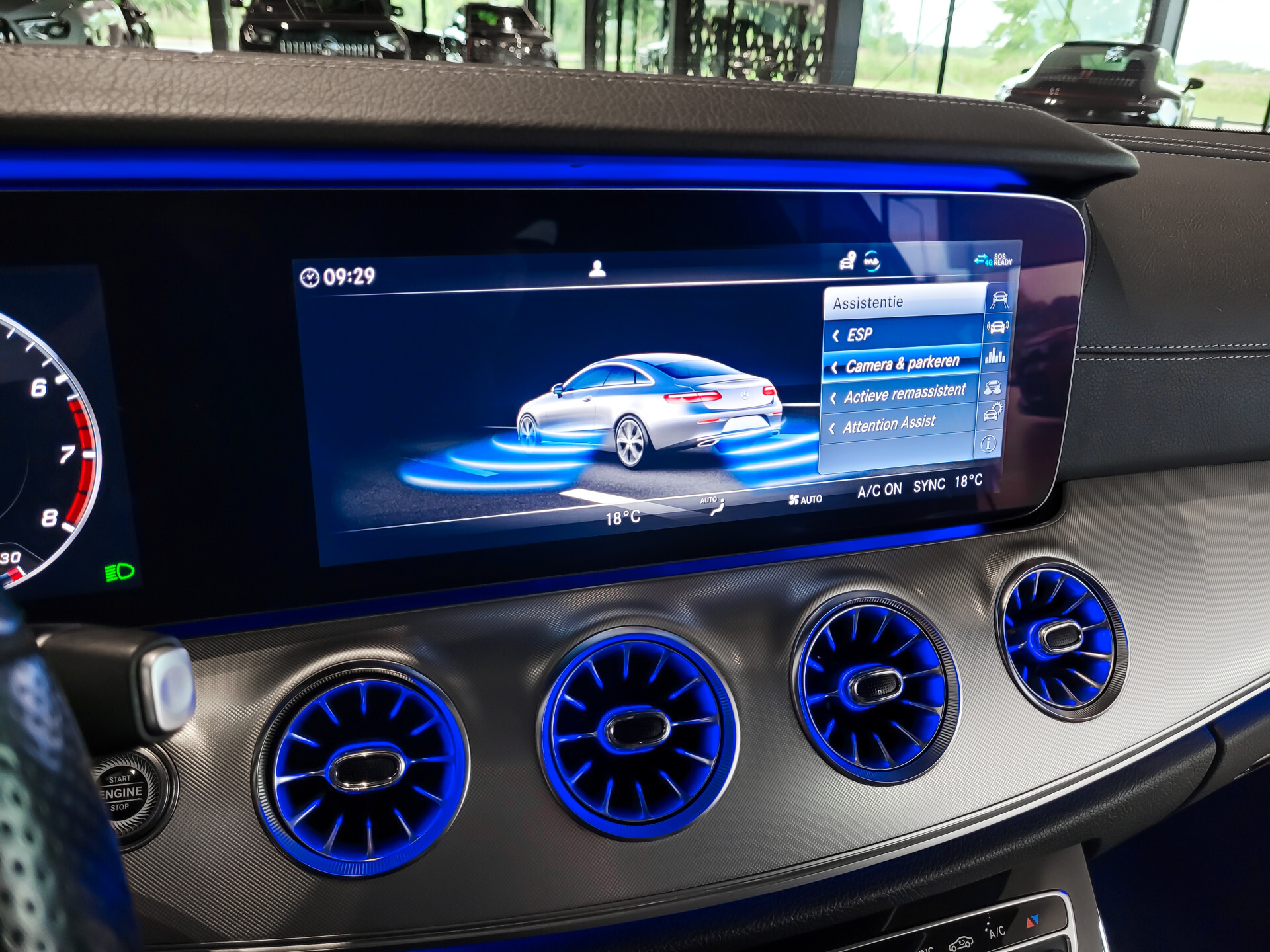 Mercedes-Benz E-Klasse Coupé 200 AMG Night|Panorama|Widescreen|Camera|Carplay|Ambient|New Service Aut9 Foto 17