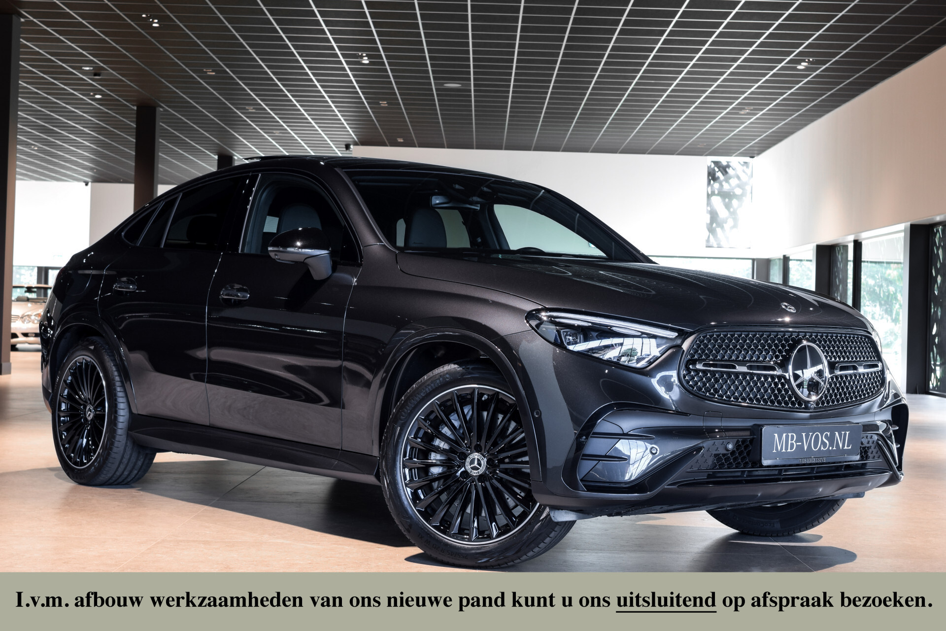 Mercedes-Benz GLC Coupé 300e 4-M AMG|Luchtvering|Achterassturing|ACC|Keyless|360|Mem|Burmester|Night|20"|Night|Trekhaak|Premium Plus Foto 1