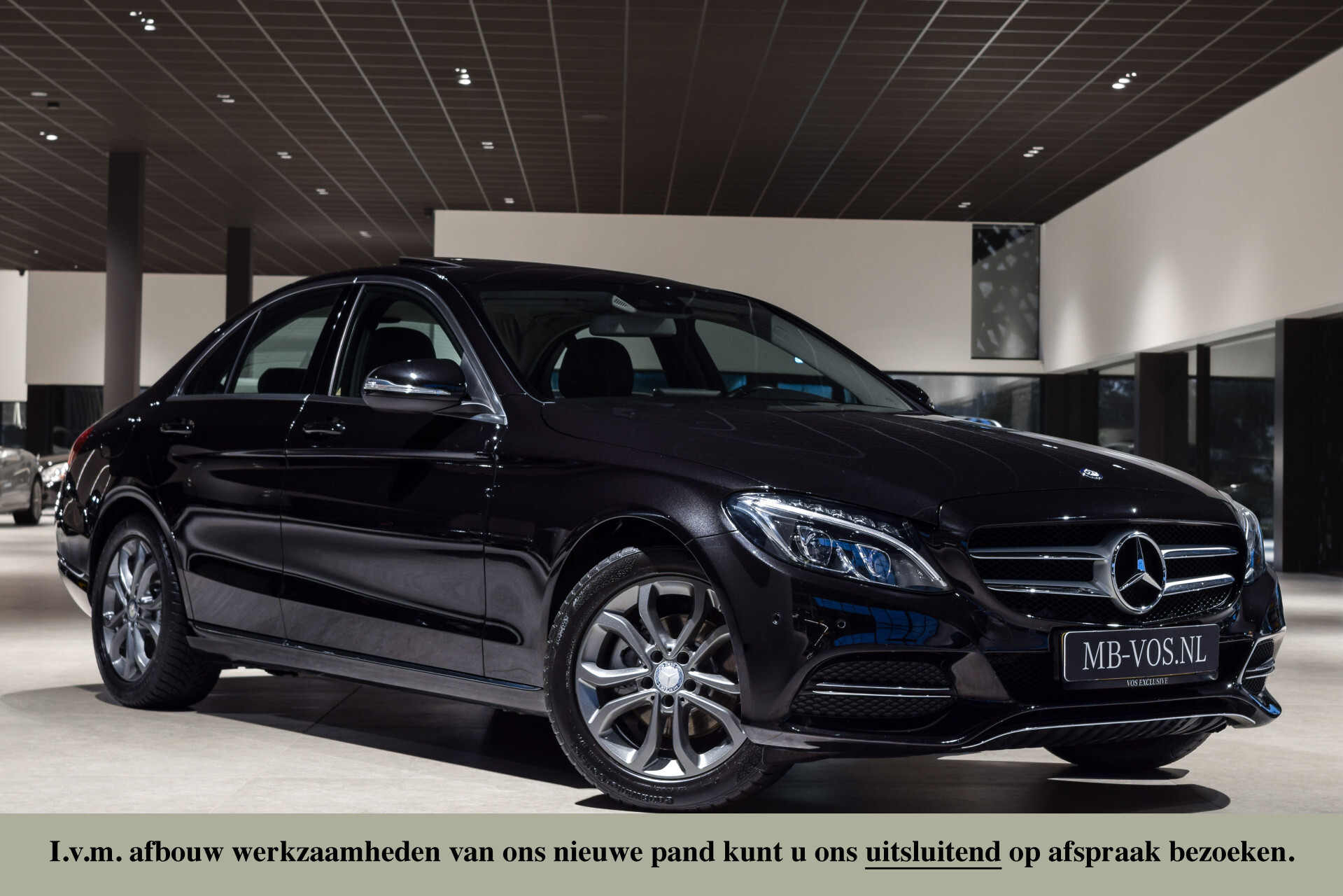 Mercedes-Benz C-Klasse 180 Avantgarde Schuifdak|ILS|Comand|Verw-stoelen|Spoorpakket|Sfeerverlichting|New Service Foto 1