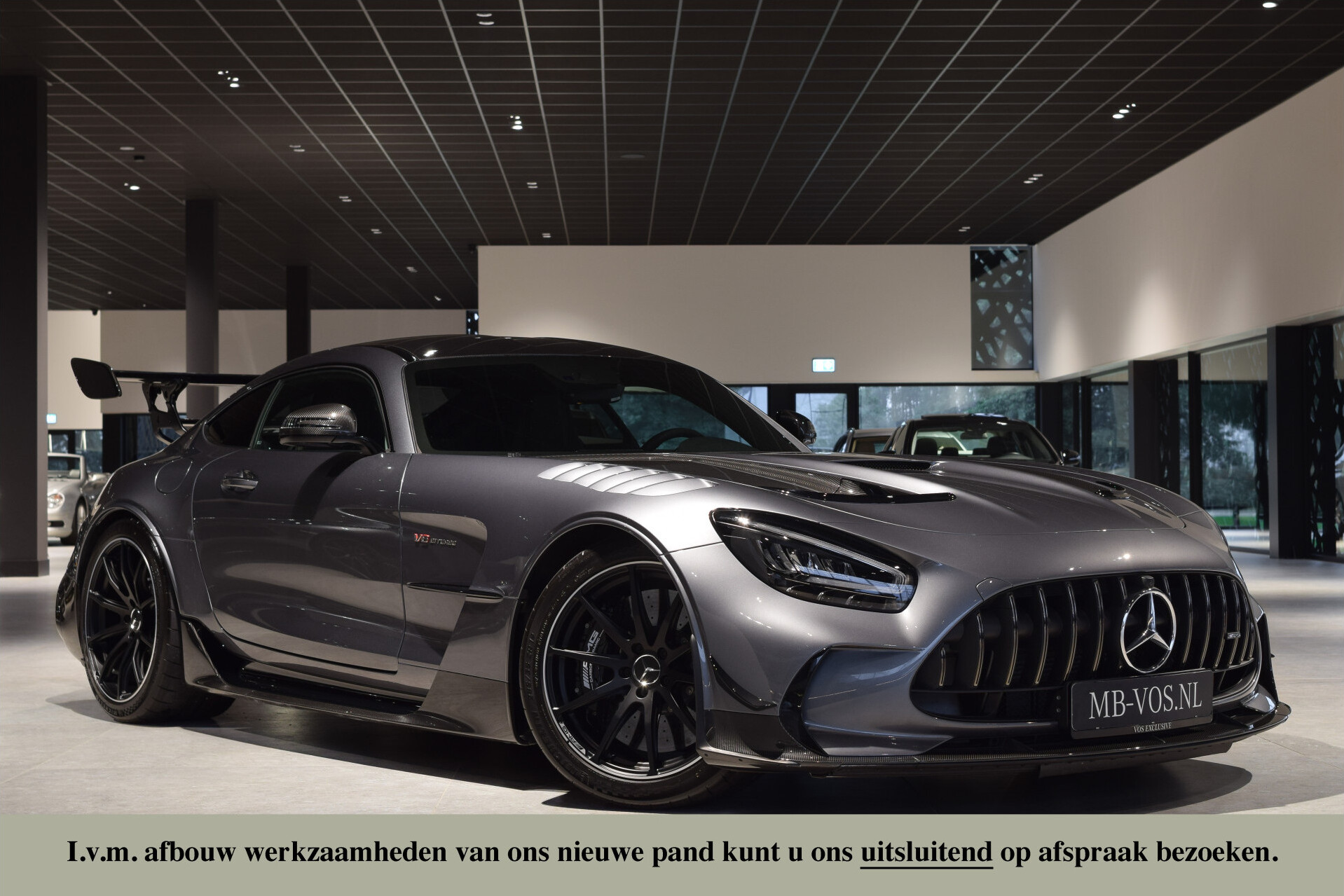 Mercedes-Benz AMG GT 4.0 Black Series Full Carbon|Burmester 3D|NL Auto Foto 1