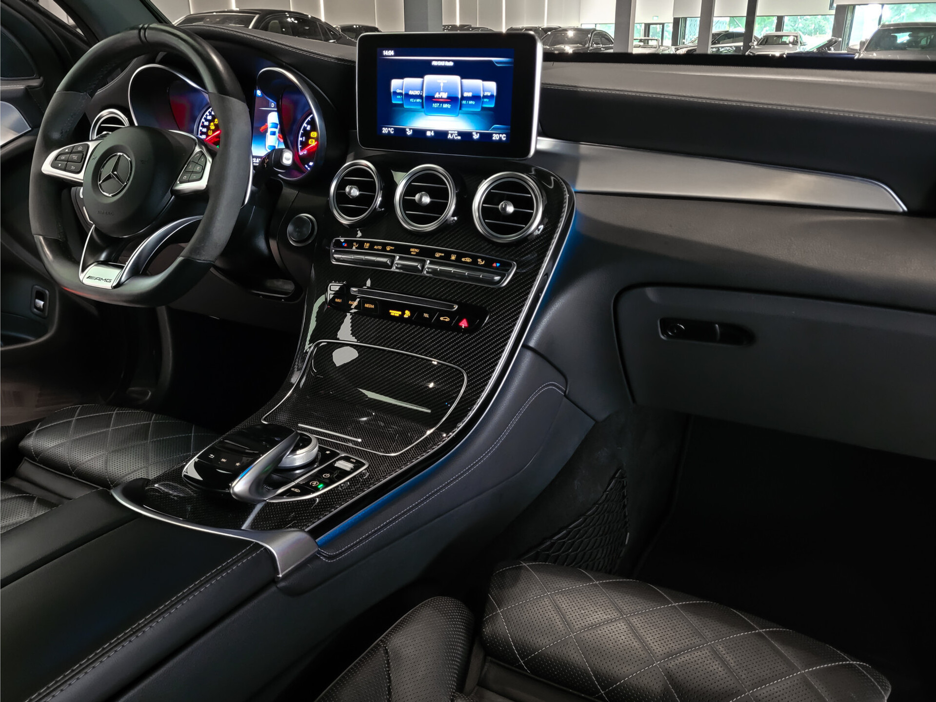 Mercedes-Benz GLC Coupé AMG 43 4-M Designo|Carbon|Standkachel|Keyless|Burmester|Night|21"|New Service Foto 25