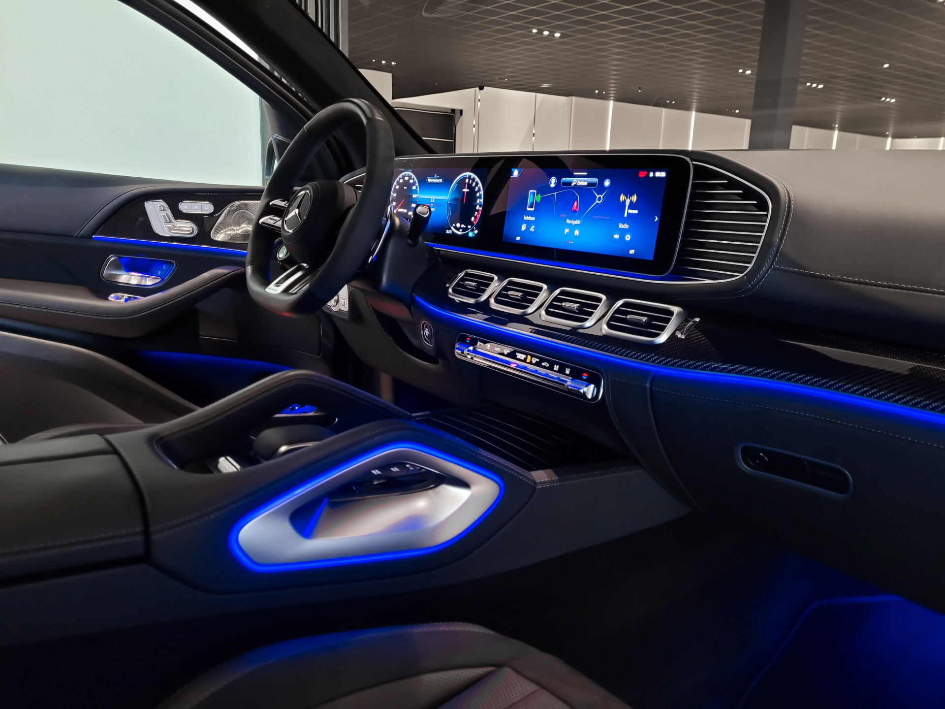 Mercedes-Benz GLE AMG 53 Hybrid 4M+ Night|Carbon|Ruitleder|Performance|22"|Massage|HUD|Stoelkoeling Foto 26