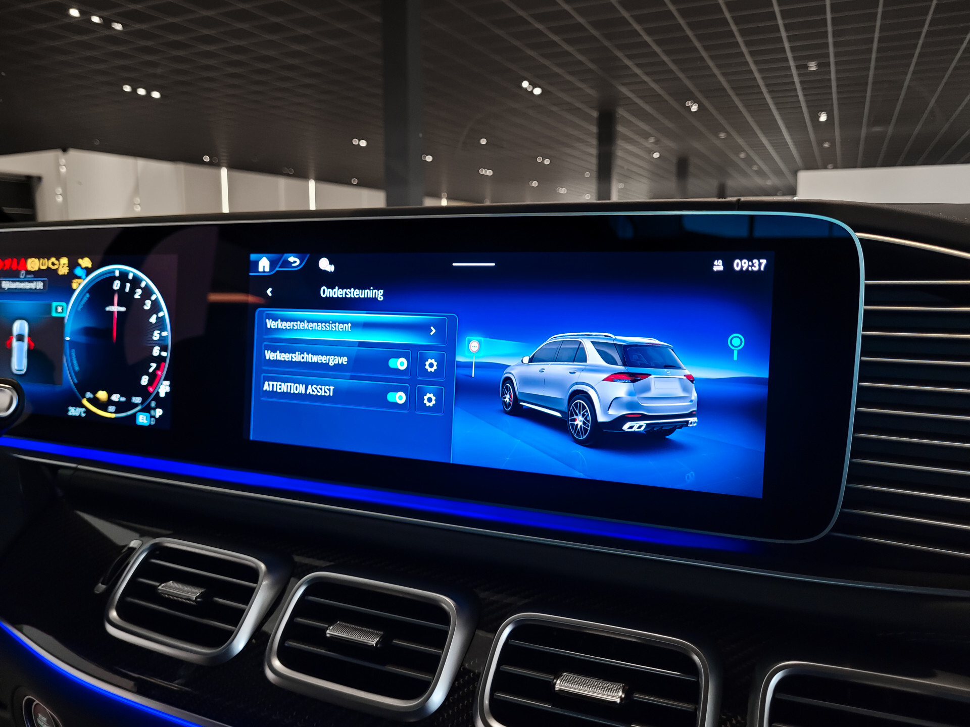 Mercedes-Benz GLE AMG 53 Hybrid 4M+ Night|Carbon|Ruitleder|Performance|22"|Massage|HUD|Stoelkoeling Foto 35