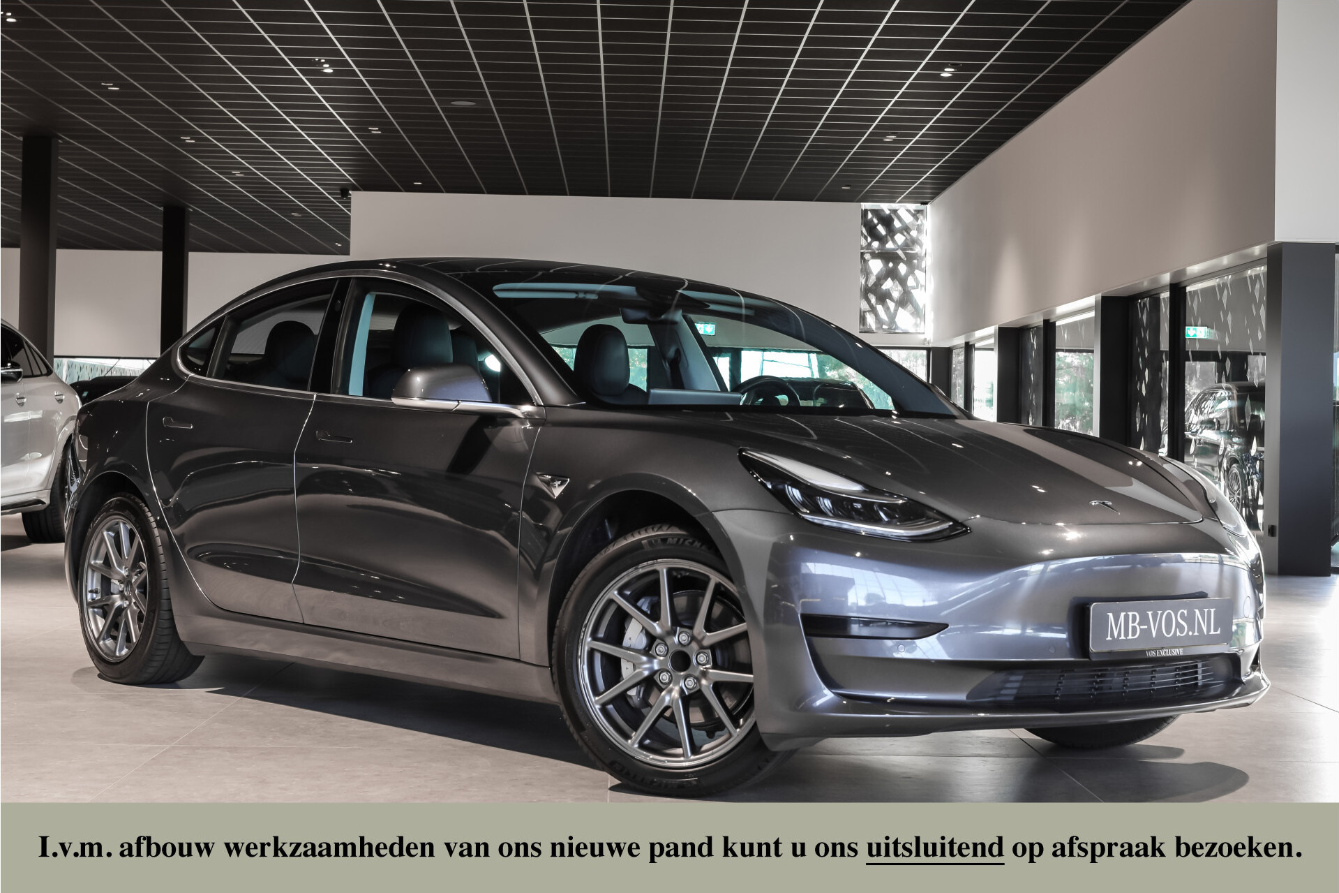 Tesla Model 3 Standard RWD Plus 60 kWh Pano|Leder|18"lmv|NL auto Foto 1