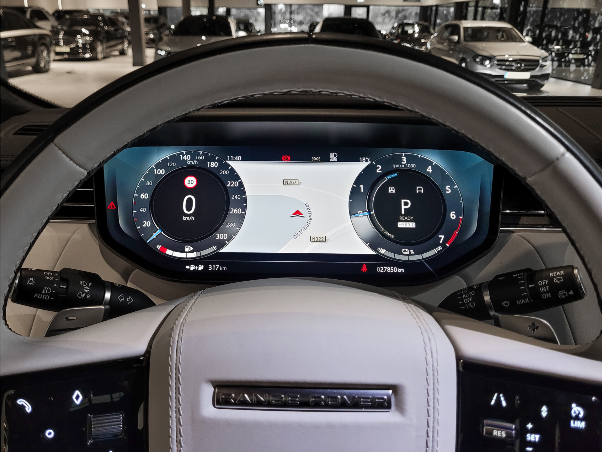 Land Rover Range Rover Sport 3.0 P510e First Edition Light Cloud leder|Forced Carbon|Massage|23"|Trekhaak|BTW Foto 21