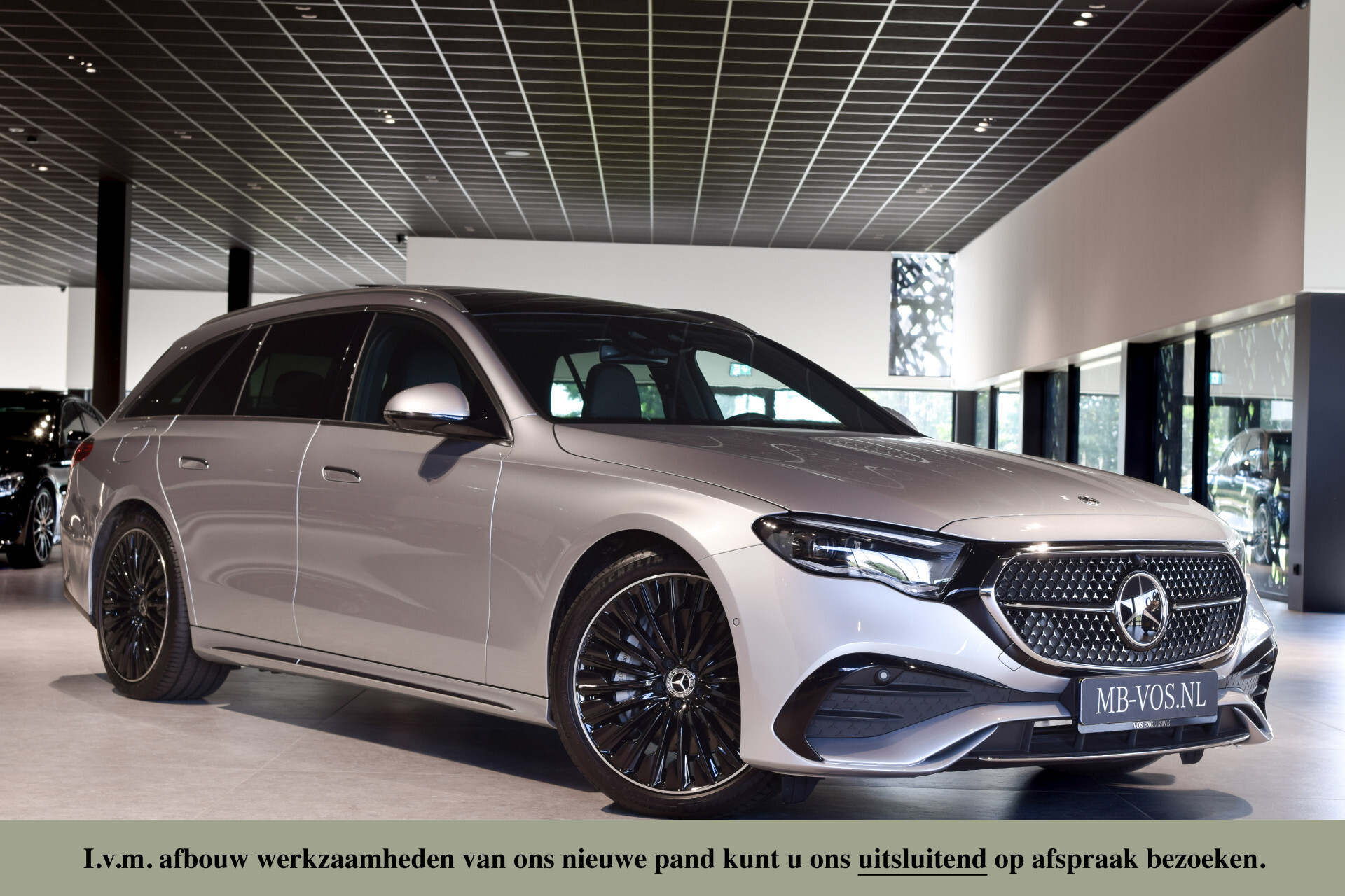 Mercedes-Benz E-Klasse Estate 300 de 4-M AMG Luchtvering|ACC|Keyless|Burmester 4D|Mem|Dynamic Light|Trekhaak|360 Foto 1