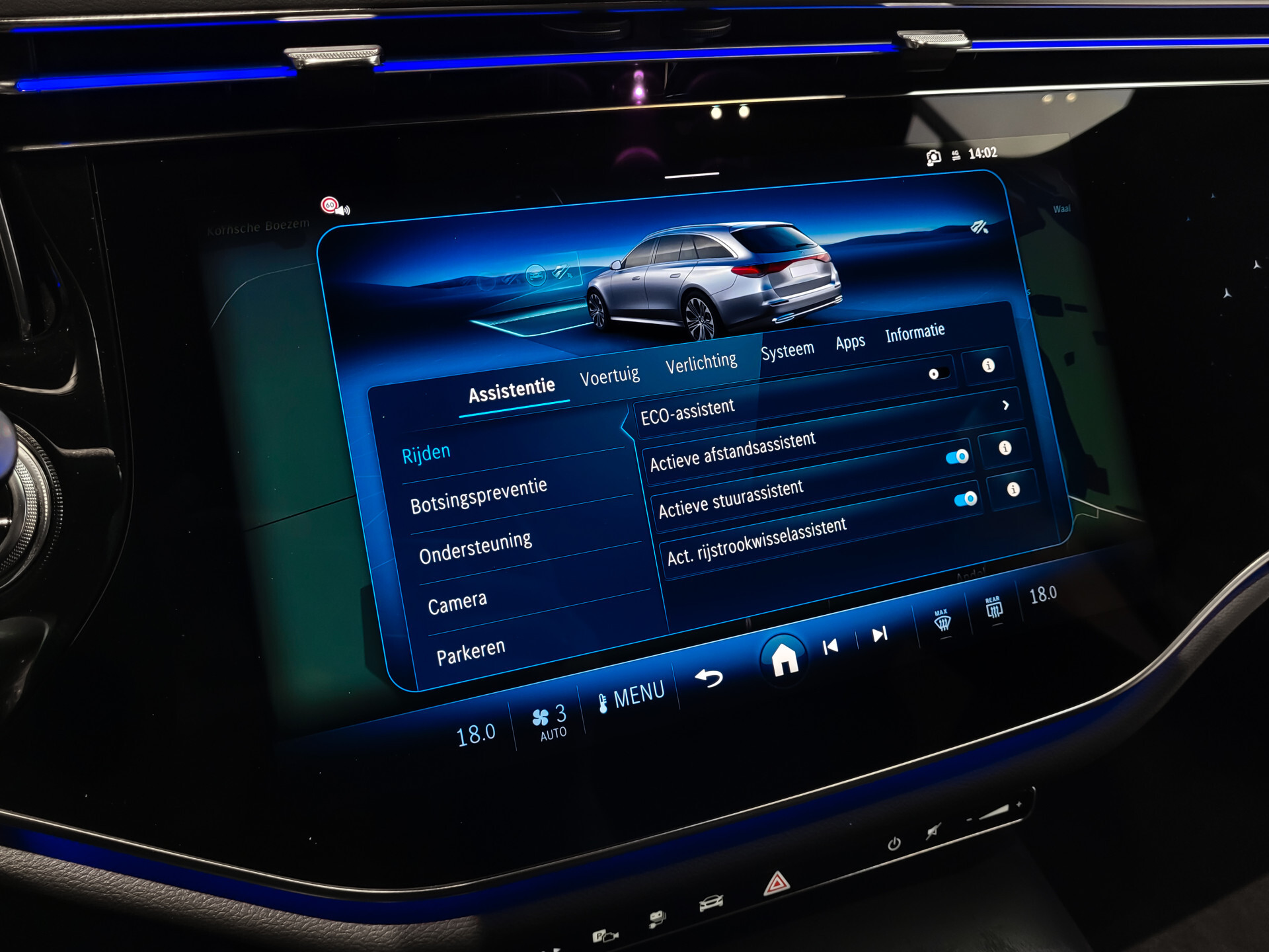 Mercedes-Benz E-Klasse Estate 300 de 4-M AMG Luchtvering|ACC|Keyless|Burmester 4D|Mem|Dynamic Light|Trekhaak|360 Foto 18