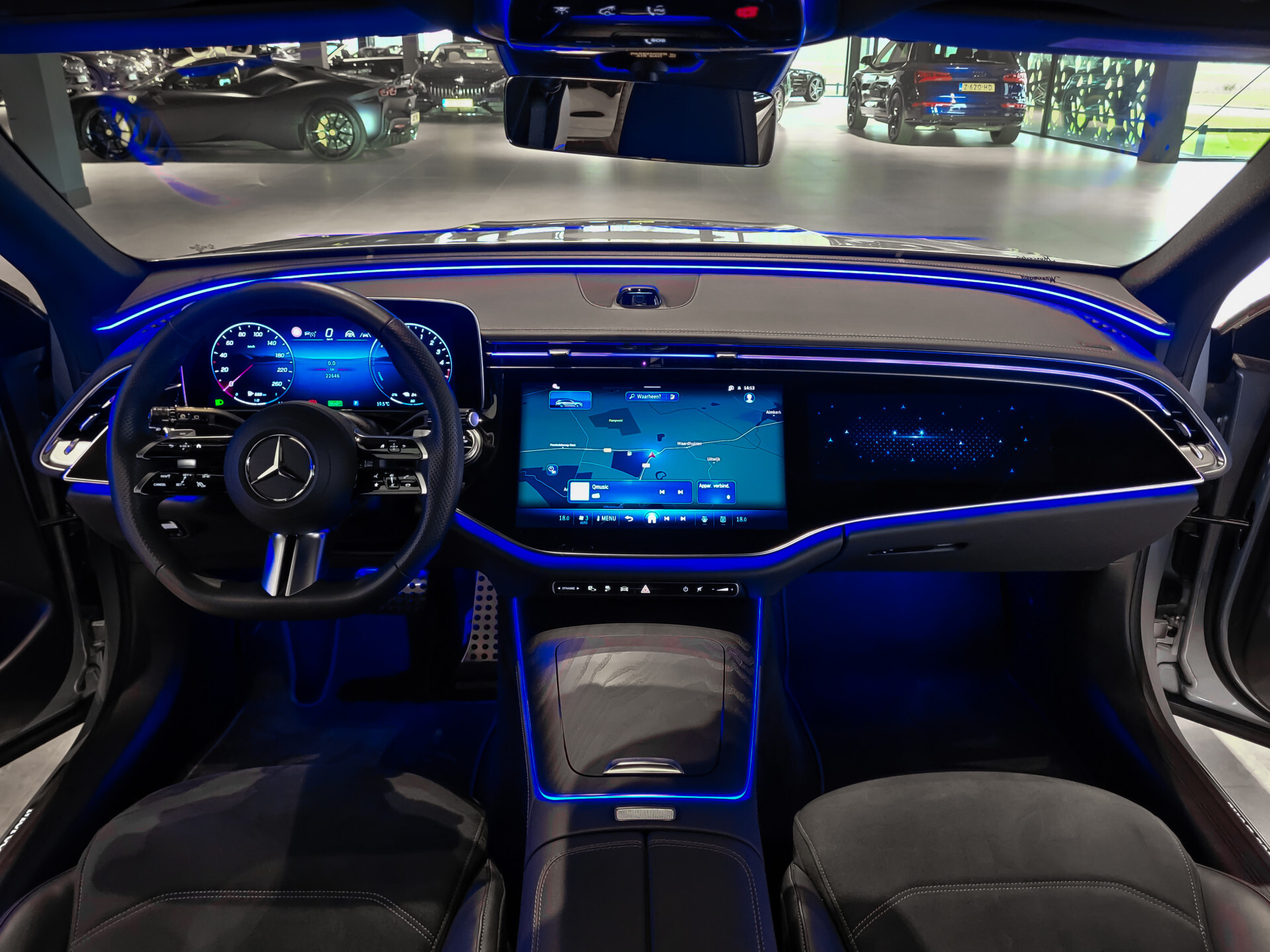 Mercedes-Benz E-Klasse Estate 300 de 4-M AMG Luchtvering|ACC|Keyless|Burmester 4D|Mem|Dynamic Light|Trekhaak|360 Foto 23