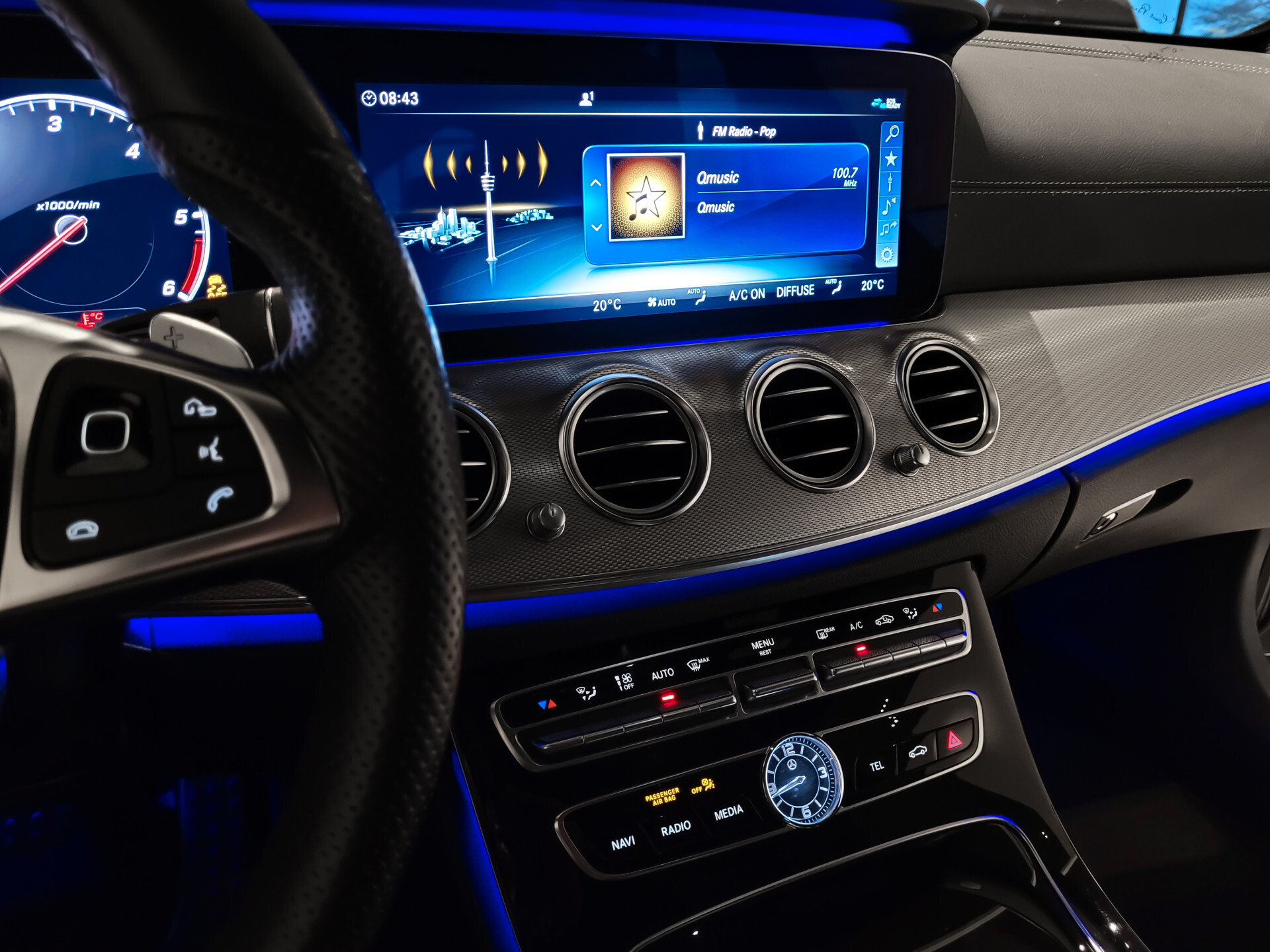 Mercedes-Benz E-Klasse 350 d AMG Luchtvering|Keyless|ACC|Mem|Burmester|Dak|Nappa|HUD|360\BTW Foto 23