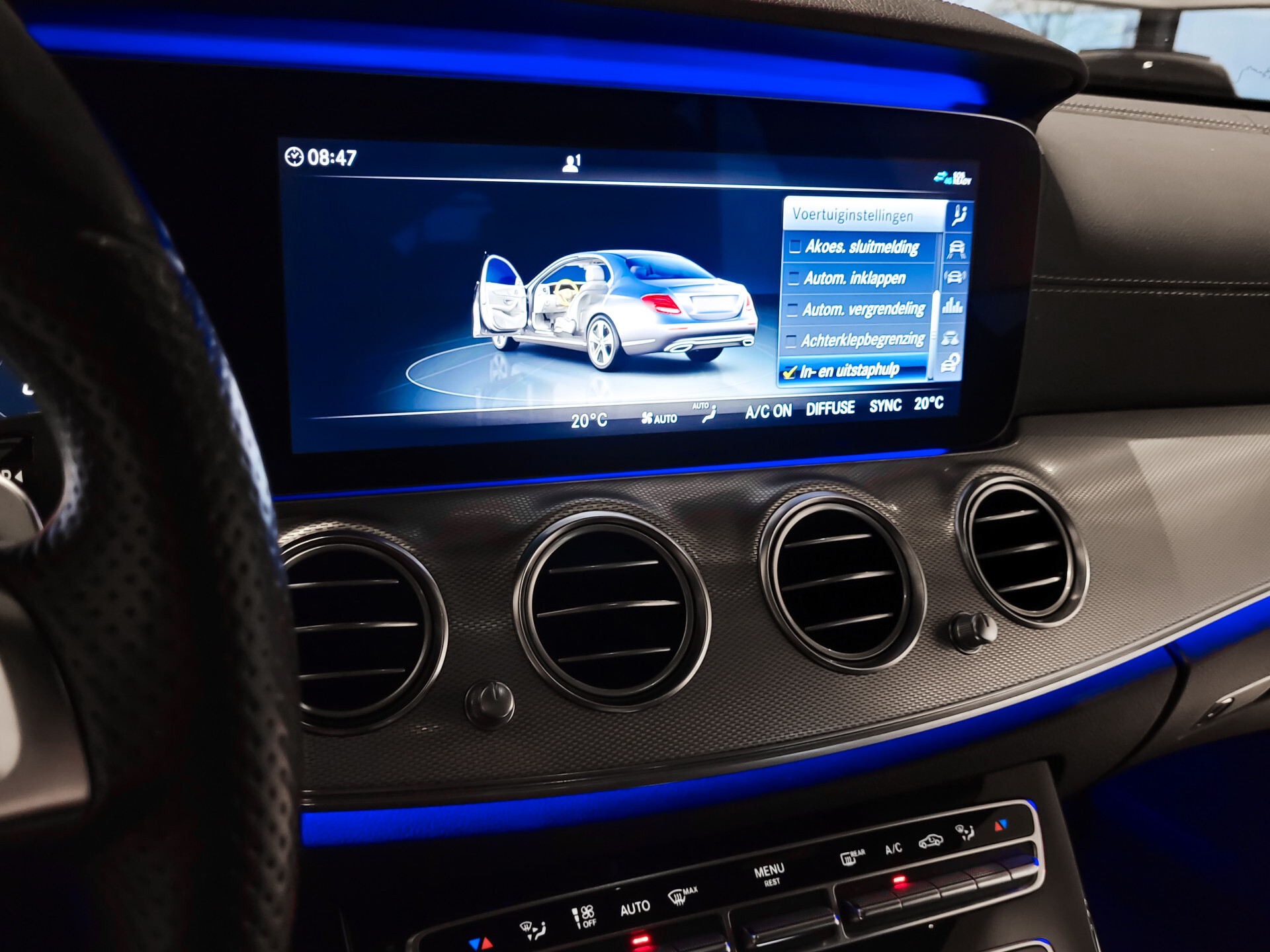 Mercedes-Benz E-Klasse 350 d AMG Luchtvering|Keyless|ACC|Mem|Burmester|Dak|Nappa|HUD|360\BTW Foto 34