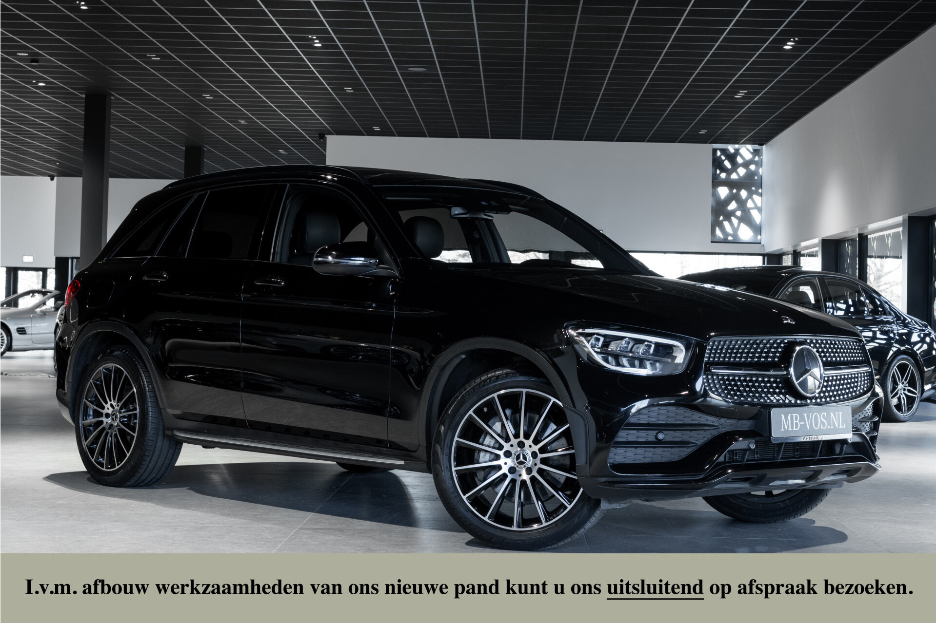 Mercedes-Benz GLC 200 4-M AMG Night|Panorama|20"|Trekhaak|MBUX|Spoorpakket|Sfeerverlichting|Treeplanken|New Service Foto 1