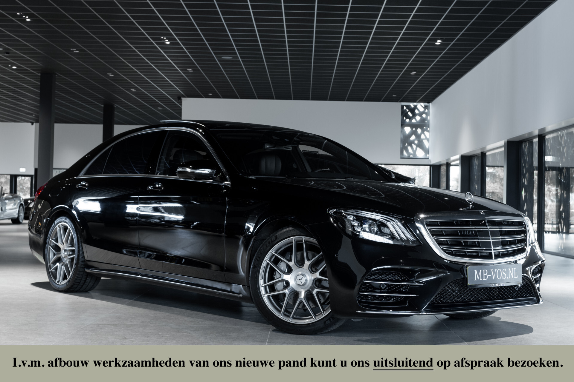 Mercedes-Benz S-Klasse 560 Lang 4-M AMG Exclusive|4*massage/koeling|20"|entertainment|standkachel|HUD|nachtzicht Foto 1