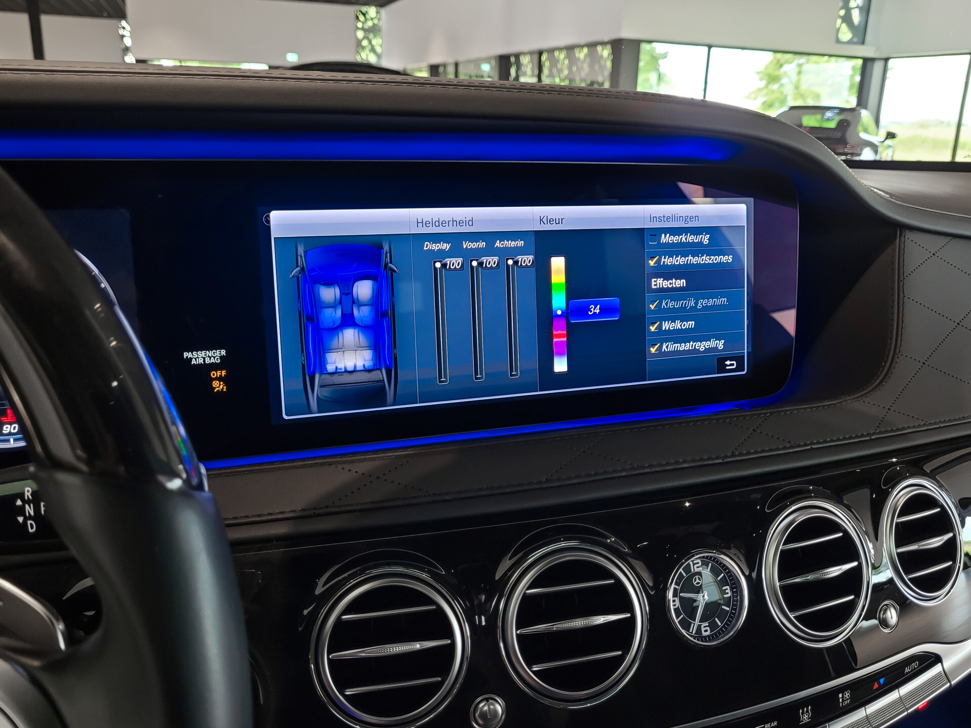 Mercedes-Benz S-Klasse 560 Lang 4-M AMG Exclusive|4*massage/koeling|20"|entertainment|standkachel|HUD|nachtzicht Foto 35