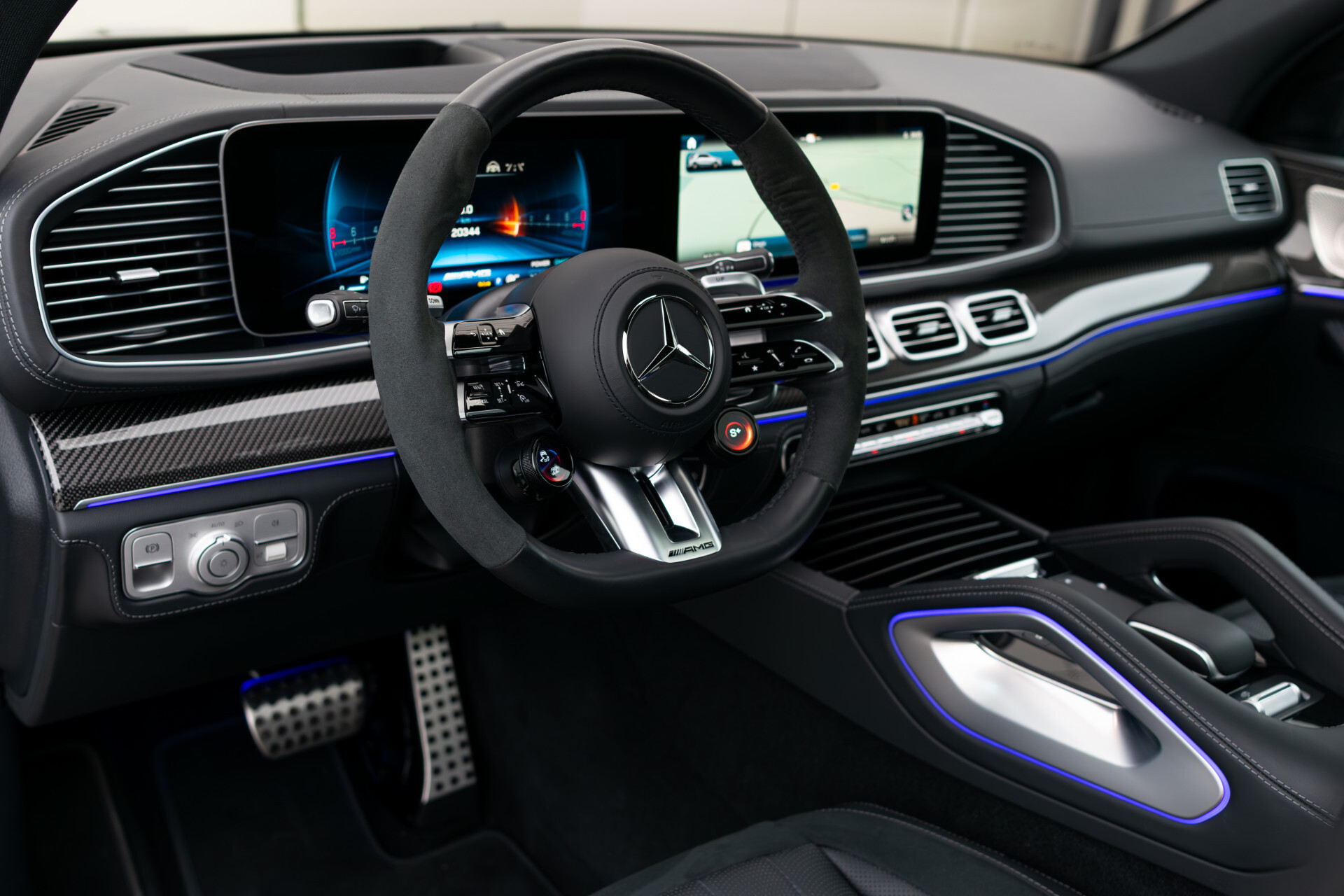 Mercedes-Benz GLE AMG 63 S 4M+ Facelift Carbon|Standkachel|Massage|Ruitleder|Burmester|HUD|Keyless|ACC|Softclose|Trekhaak Foto 19