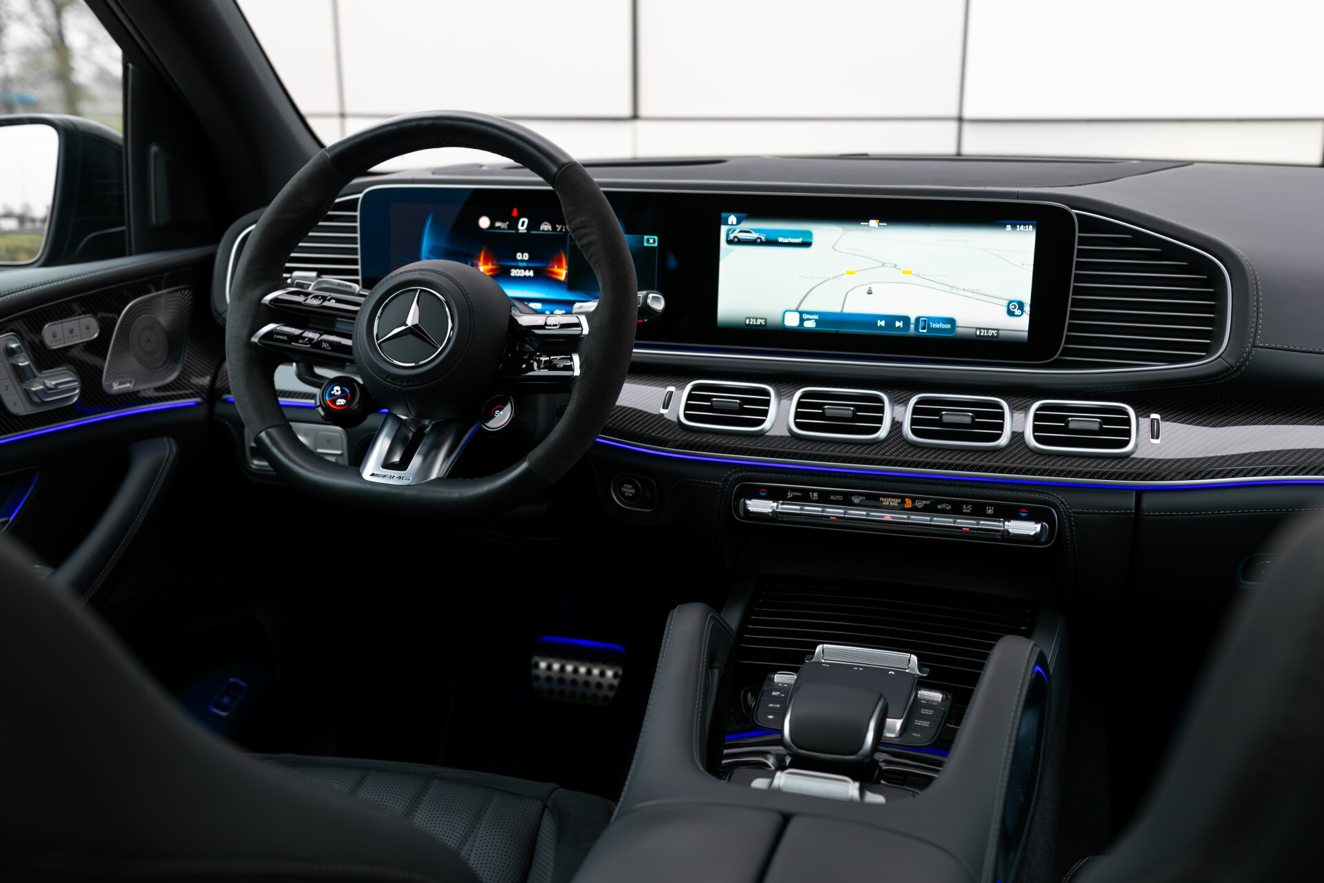 Mercedes-Benz GLE AMG 63 S 4M+ Facelift Carbon|Standkachel|Massage|Ruitleder|Burmester|HUD|Keyless|ACC|Softclose|Trekhaak Foto 38