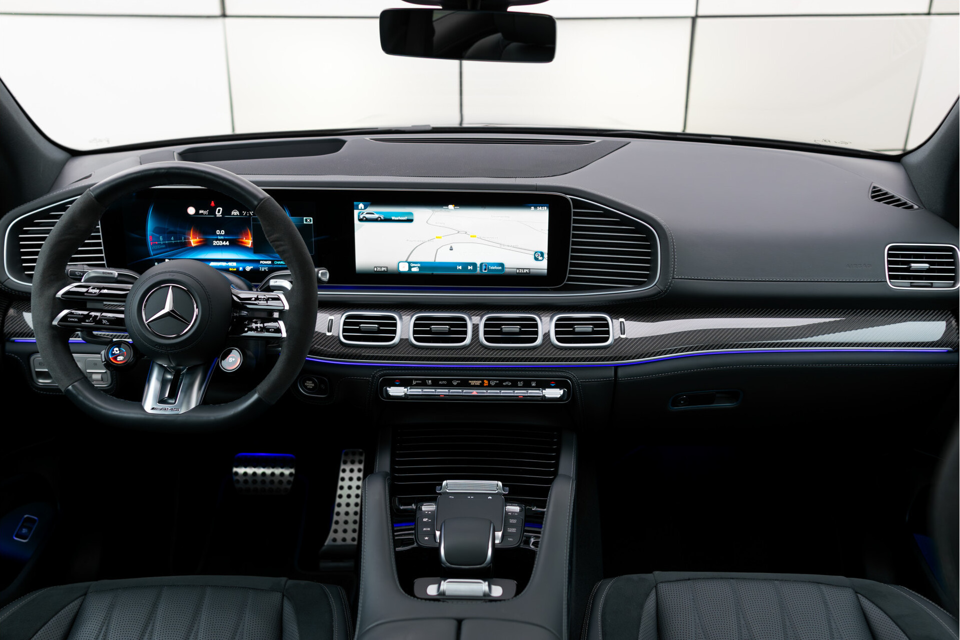 Mercedes-Benz GLE AMG 63 S 4M+ Facelift Carbon|Standkachel|Massage|Ruitleder|Burmester|HUD|Keyless|ACC|Softclose|Trekhaak Foto 45