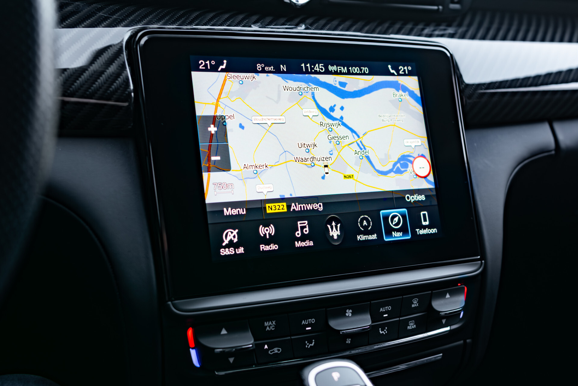 Maserati Quattroporte 3.0 S Q4 GranSport Bowers&Wilkins|Carbon|Keyless|ACC|Dak|20"|New Service Foto 15