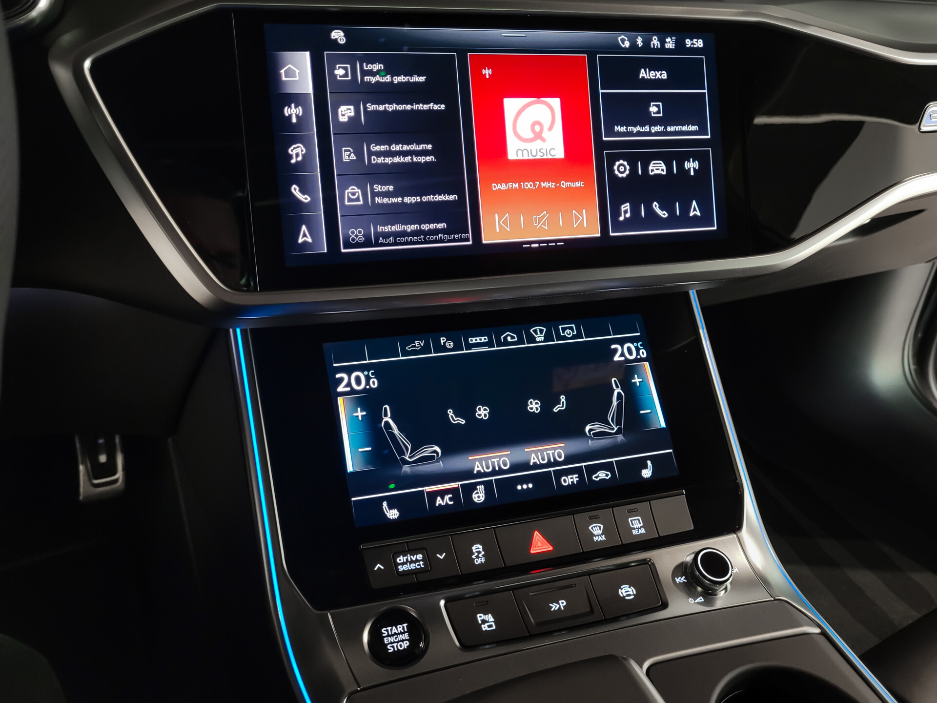 Audi A6 Avant 55 TFSI e quattro Pro Line S Competition NIEUW|B&O 3D|Sportstoelen+|Comfortsleutel|HUD|Fijnnappa|21"|Zwart optiek Foto 16