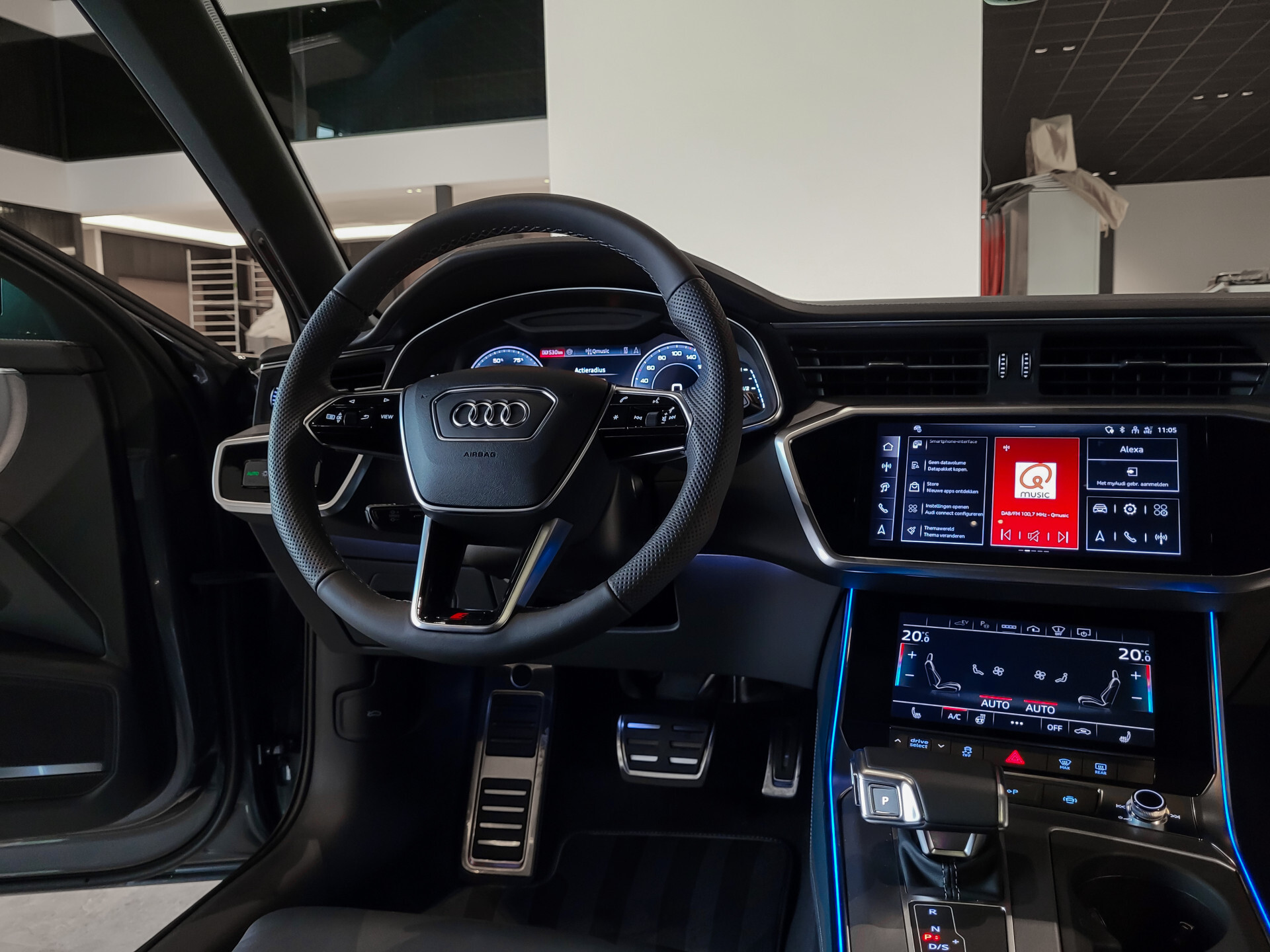 Audi A6 Avant 55 TFSI e quattro Pro Line S Competition NIEUW|B&O 3D|Sportstoelen+|Comfortsleutel|HUD|Fijnnappa|21"|Zwart optiek Foto 34