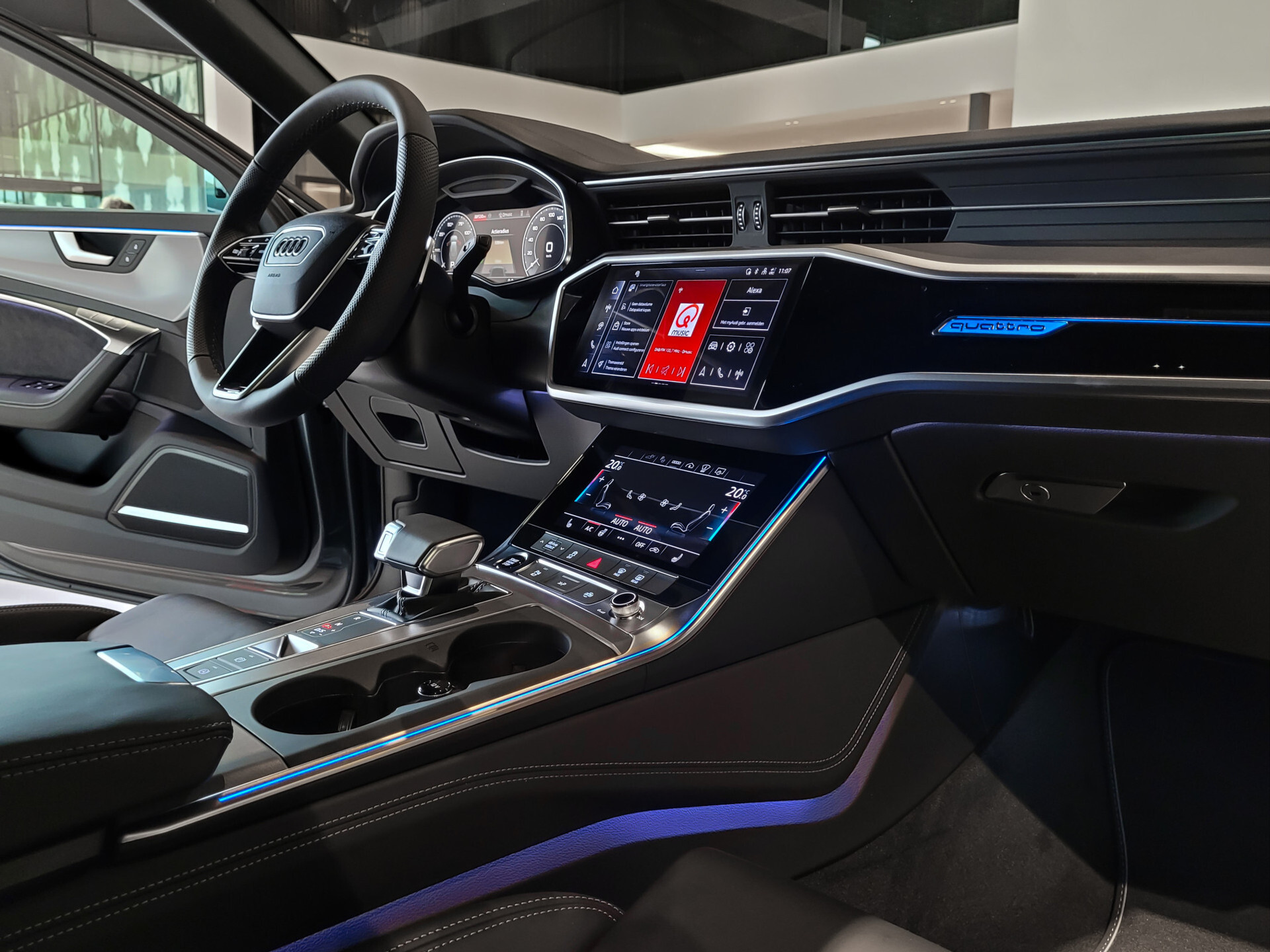 Audi A6 Avant 55 TFSI e quattro Pro Line S Competition NIEUW|B&O 3D|Sportstoelen+|Comfortsleutel|HUD|Fijnnappa|21"|Zwart optiek Foto 36