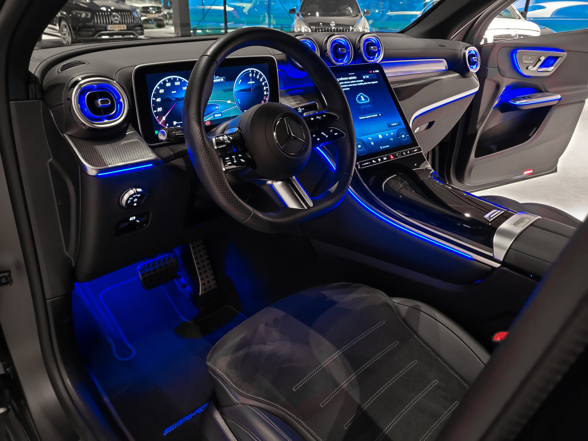 Mercedes-Benz GLC Coupé 400e 4M AMG Optiekpakket | Manufaktur | ACC | Night | 360° | Burmester | Pano | Mem Foto 10