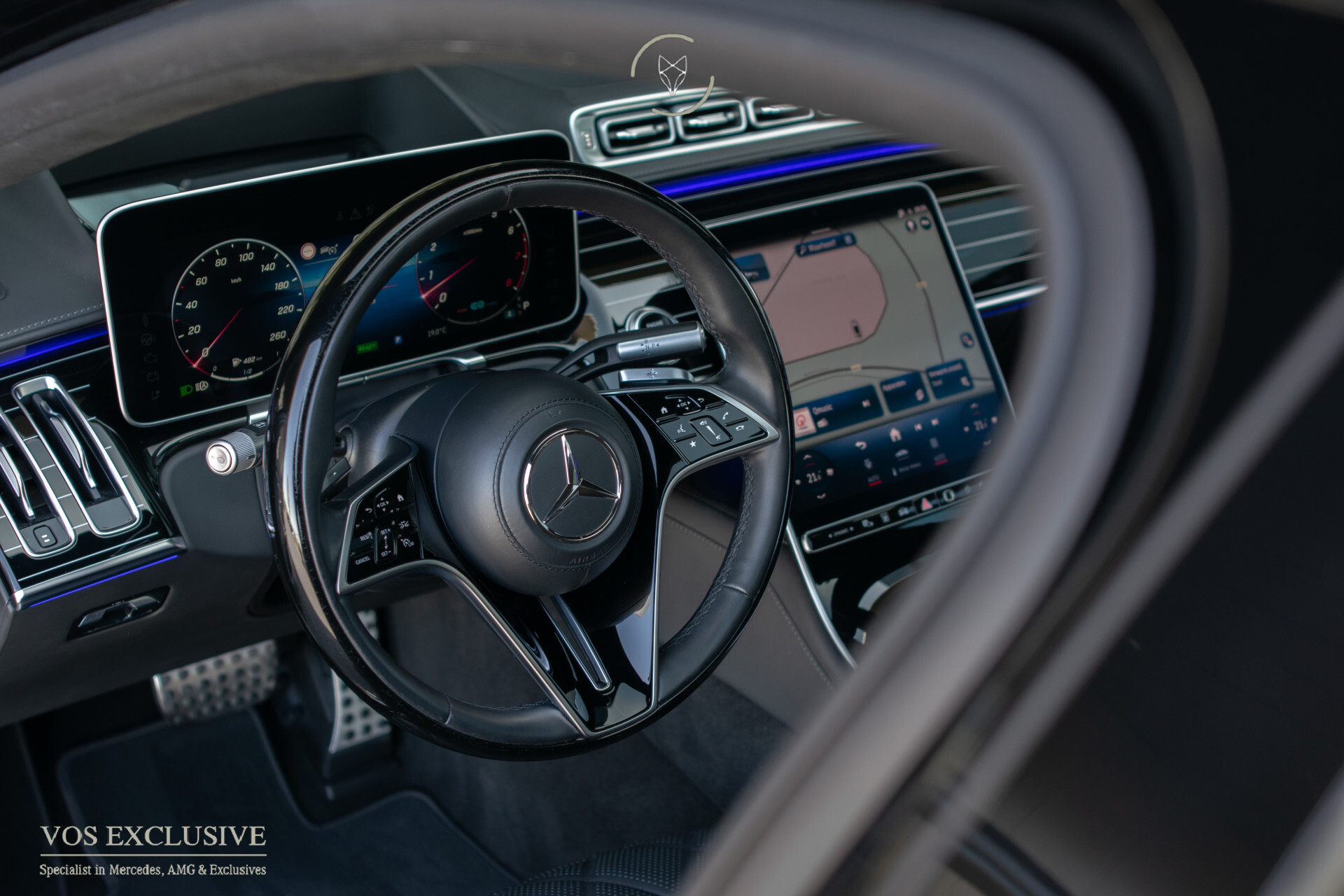 Mercedes-Benz S-Klasse 500 4MATIC Lang AMG Line Burmester 4D | First Class | Exclusiefpakket | Standkachel | Koelkast | Massage | 21” Foto 14