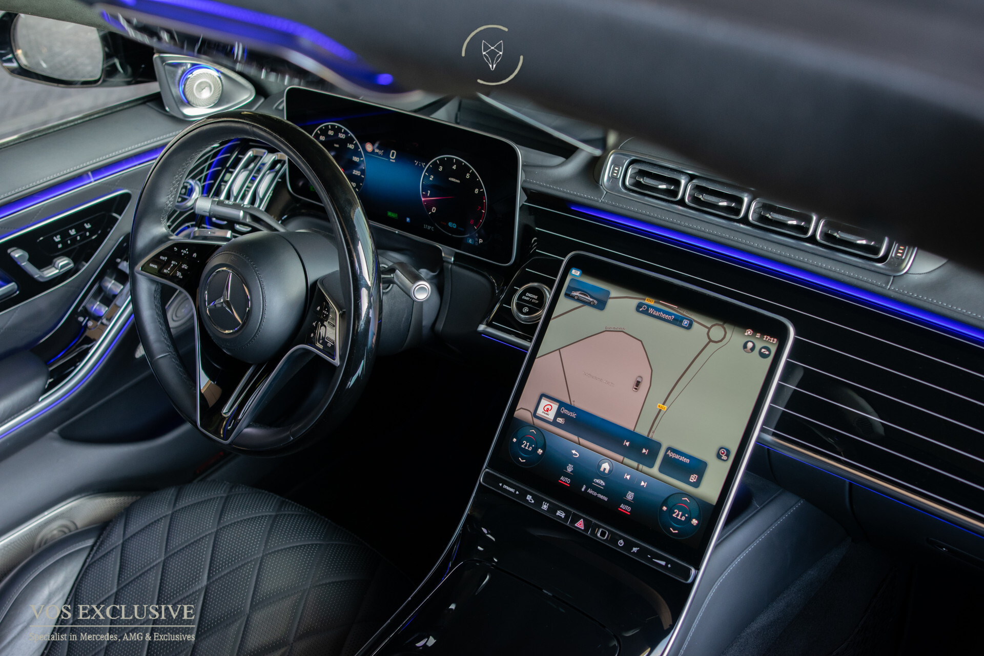 Mercedes-Benz S-Klasse 500 4MATIC Lang AMG Line Burmester 4D | First Class | Exclusiefpakket | Standkachel | Koelkast | Massage | 21” Foto 31