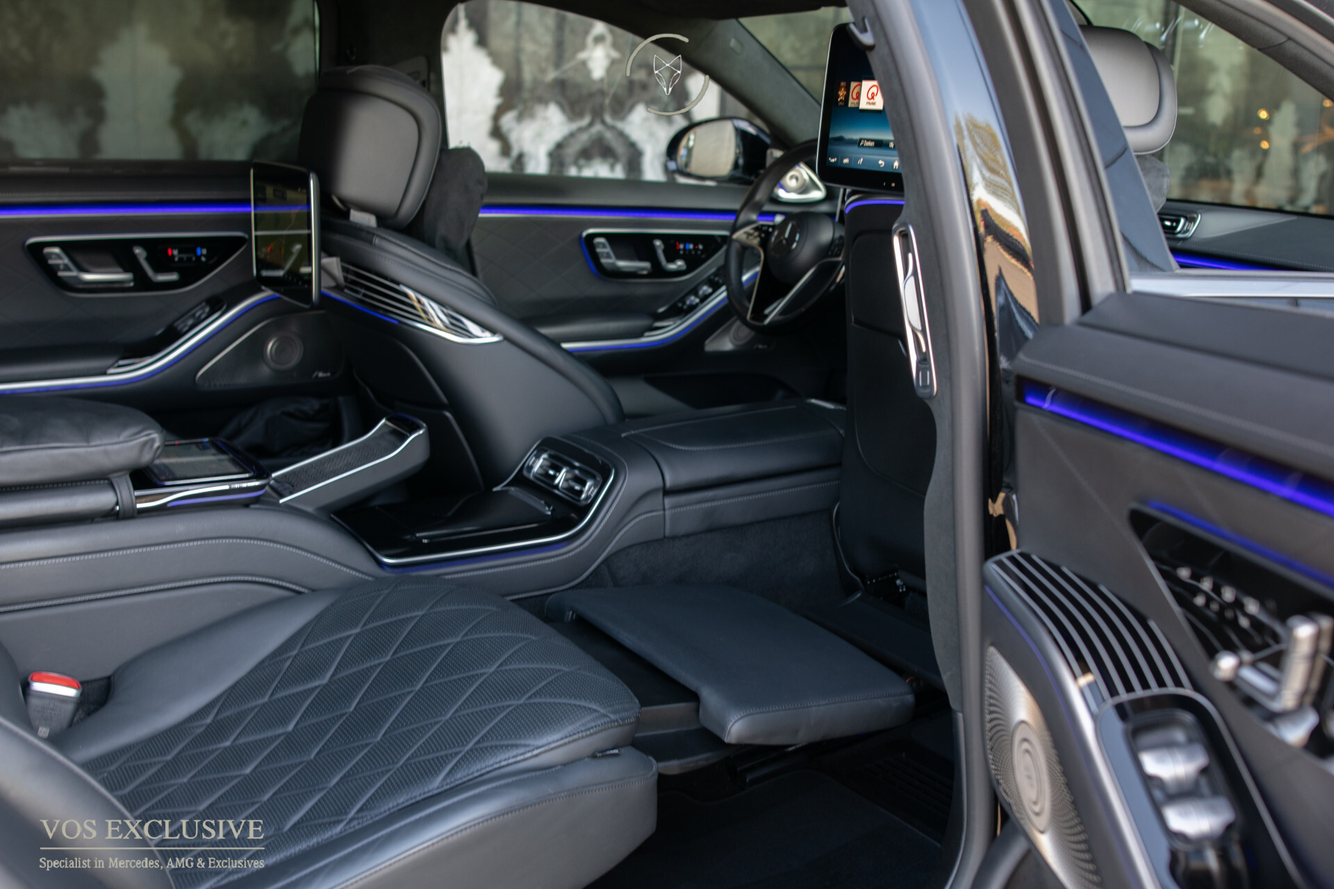 Mercedes-Benz S-Klasse 500 4MATIC Lang AMG Line Burmester 4D | First Class | Exclusiefpakket | Standkachel | Koelkast | Massage | 21” Foto 41