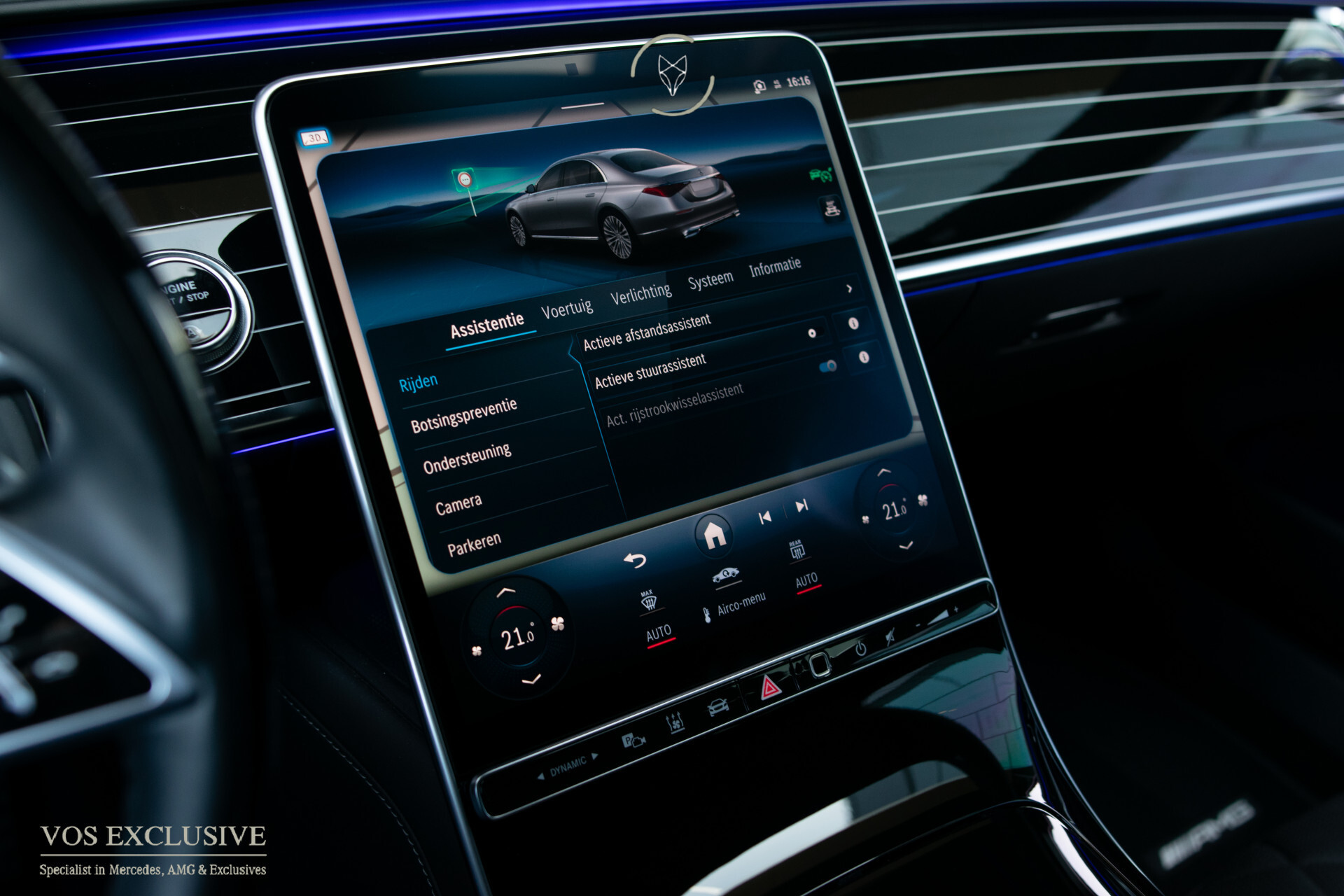 Mercedes-Benz S-Klasse 500 4MATIC Lang AMG Line Burmester 4D | First Class | Exclusiefpakket | Standkachel | Koelkast | Massage | 21” Foto 55