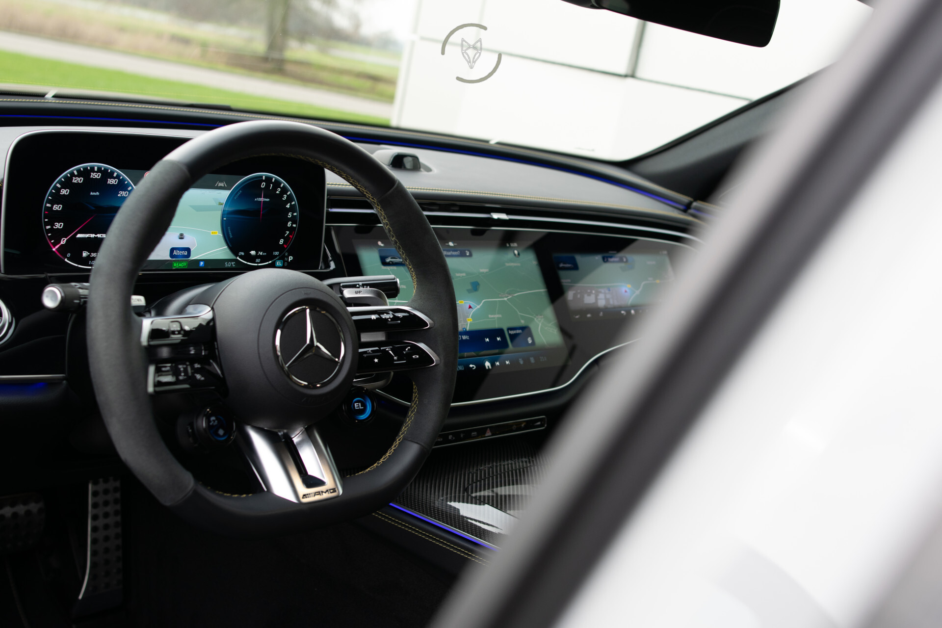 Mercedes-Benz E-Klasse AMG 53 4MATIC+ Edition 1 Alpingrau | Night | Carbon | Real Performance Sound | 360°Camera | Burmester 4D | MBUX Superscreen Foto 15