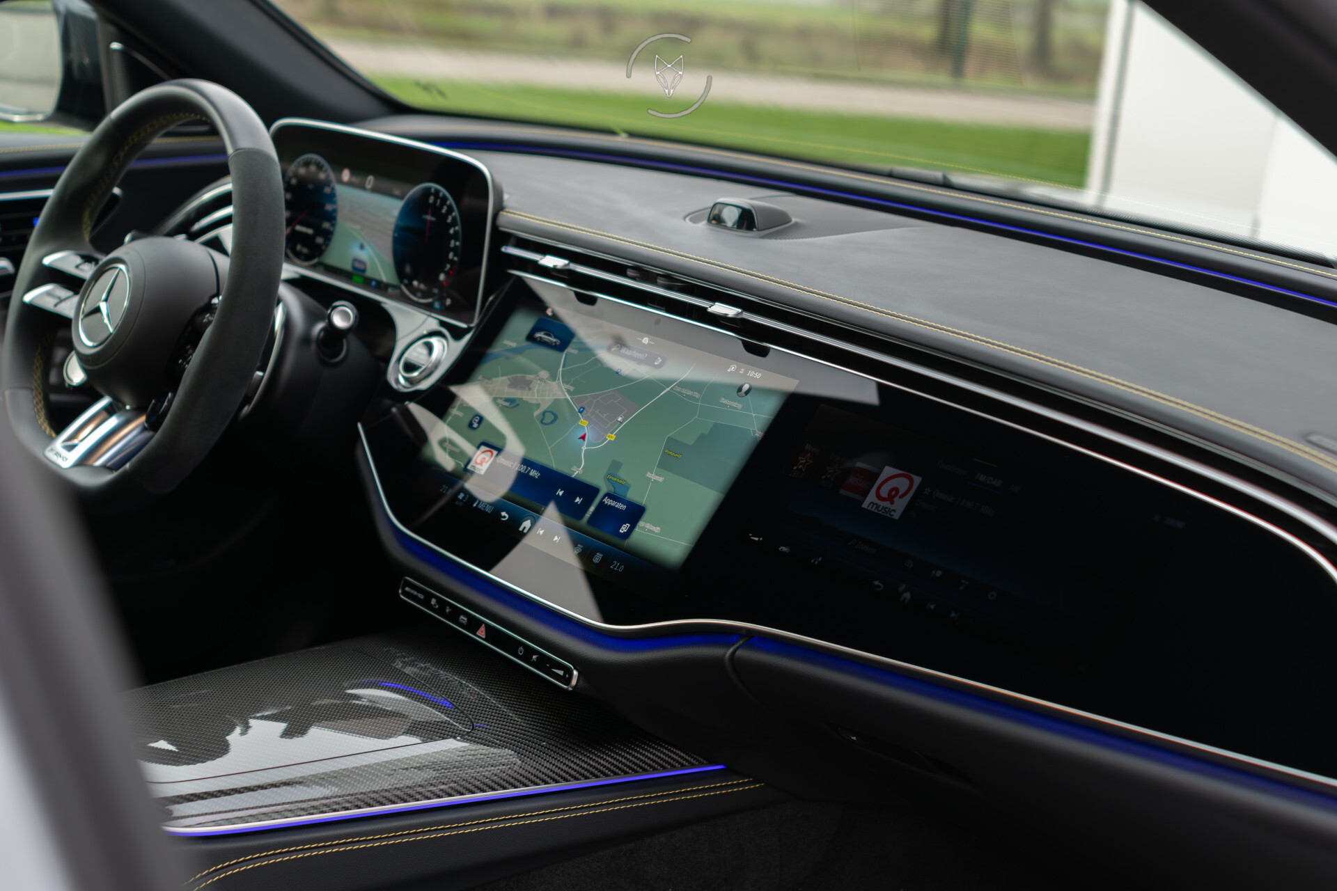 Mercedes-Benz E-Klasse AMG 53 4MATIC+ Edition 1 Alpingrau | Night | Carbon | Real Performance Sound | 360°Camera | Burmester 4D | MBUX Superscreen Foto 35