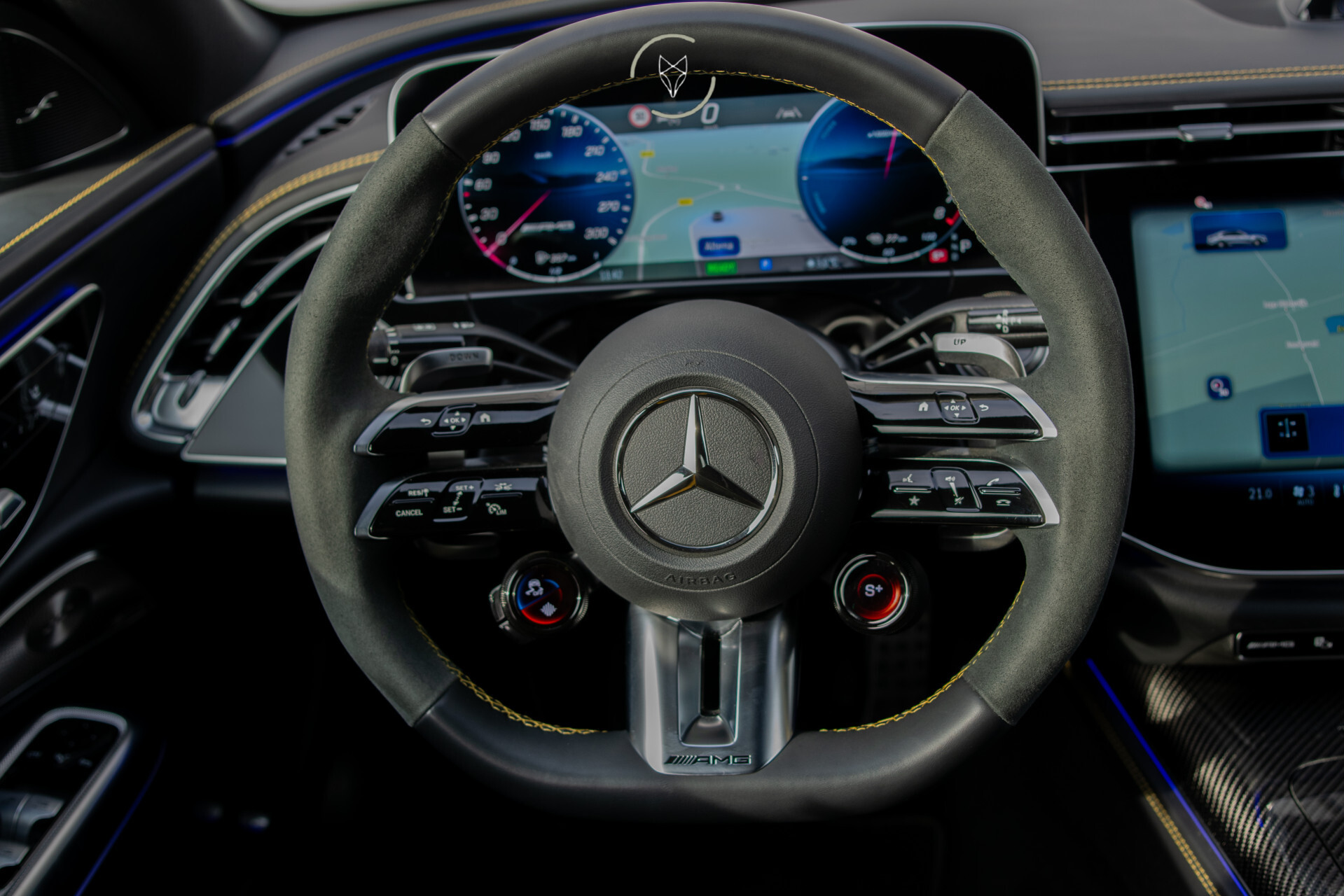Mercedes-Benz E-Klasse AMG 53 4MATIC+ Edition 1 Alpingrau | Night | Carbon | Real Performance Sound | 360°Camera | Burmester 4D | MBUX Superscreen Foto 54
