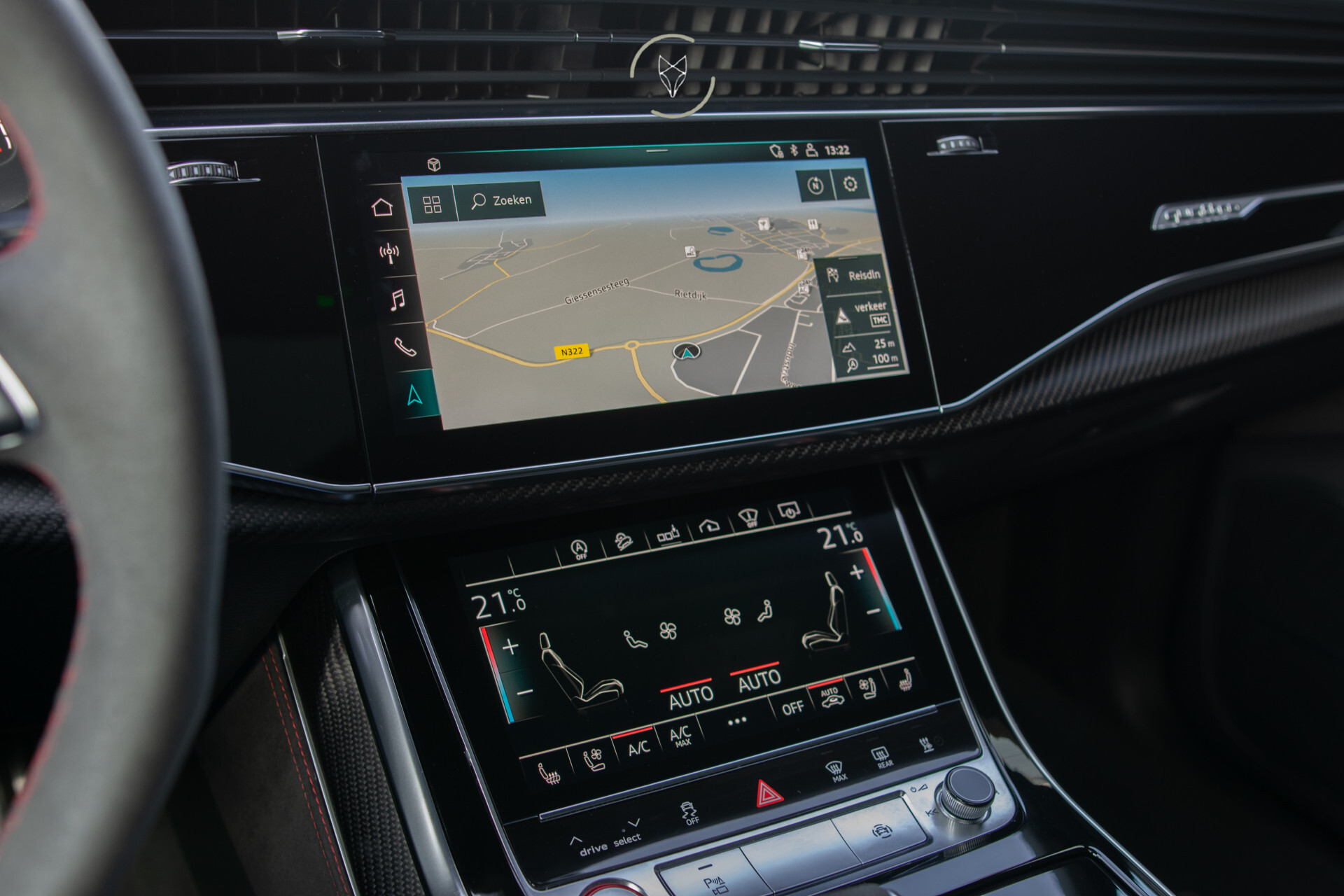 Audi Q8 4.0 TFSI RS Q8 quattro 23'' Vossen | Keramisch | Carbon | Arrow | Softclose | B&O 3D Sound | RS Dynamic | Luchtvering | ACC | HUD | Foto 66